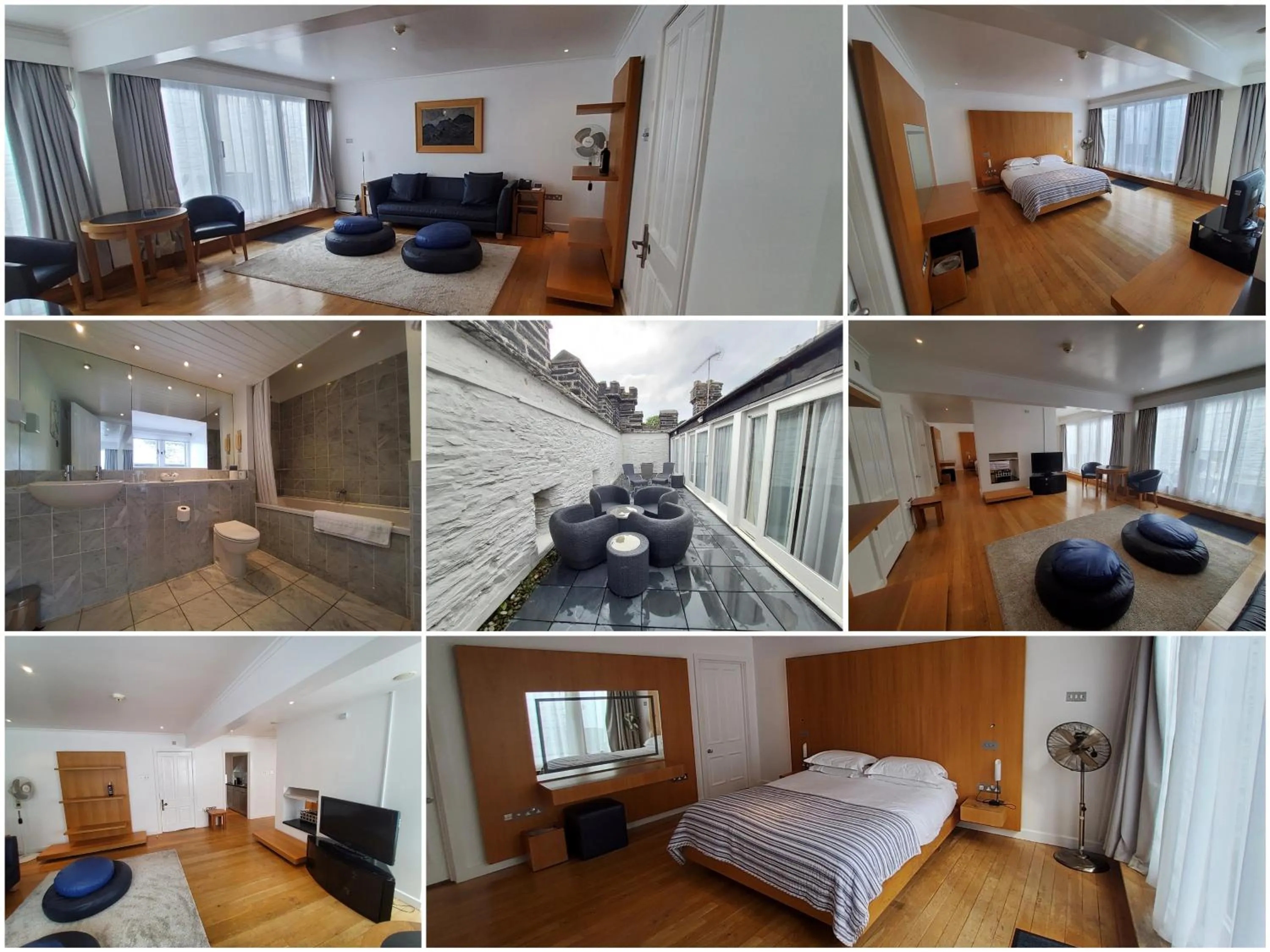 Photo of the whole room, Bed in Portmeirion Village & Castell Deudraeth