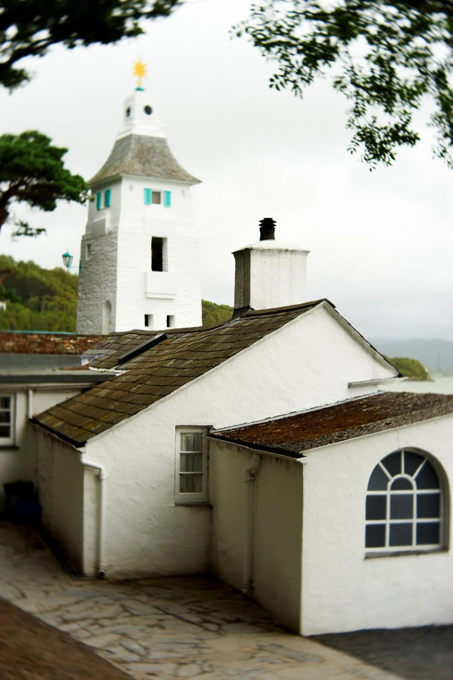 Property building in Portmeirion Village & Castell Deudraeth