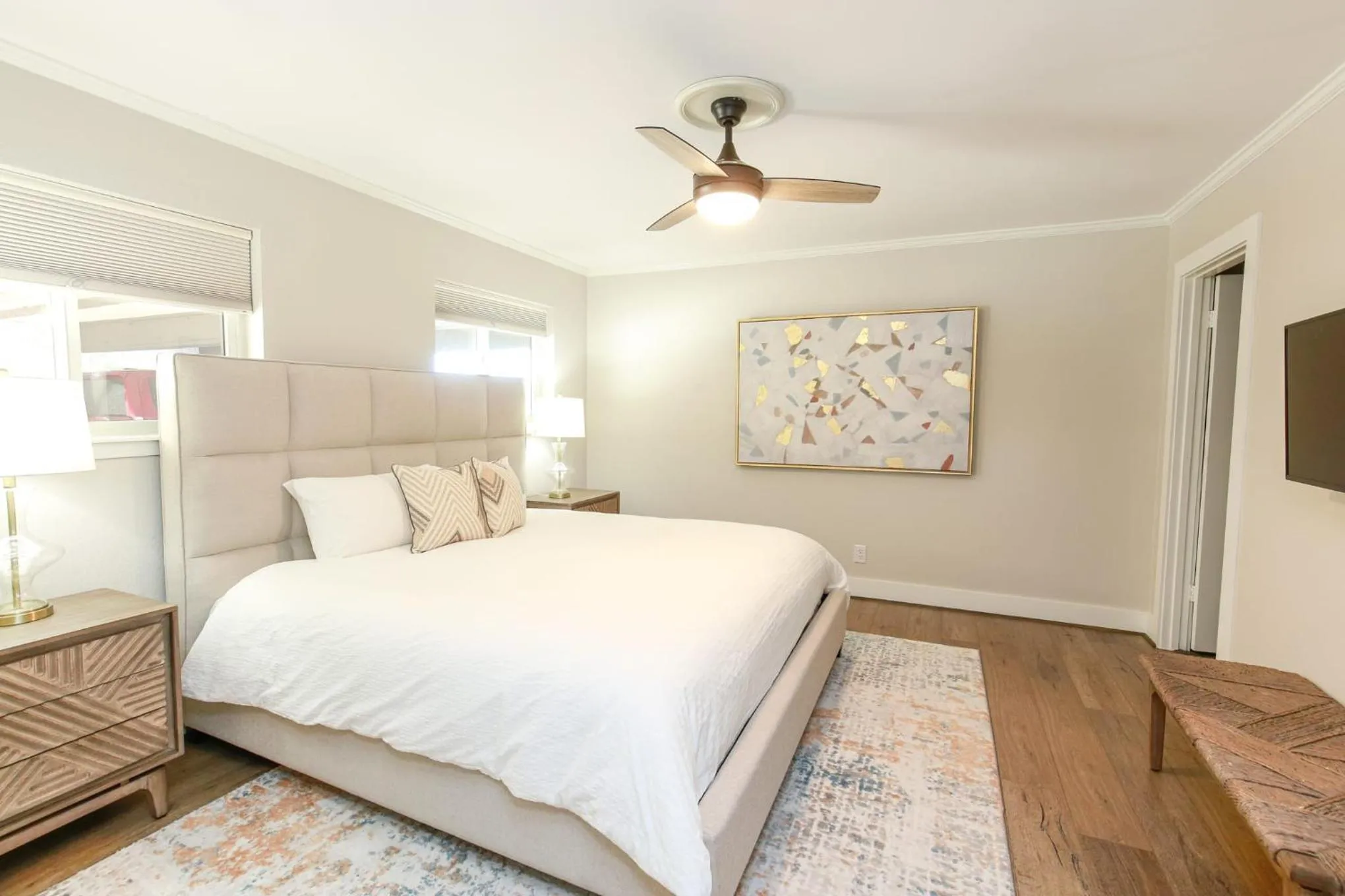 Bed in Luxury Spanish Style Home Walking Steps to HSB Resort