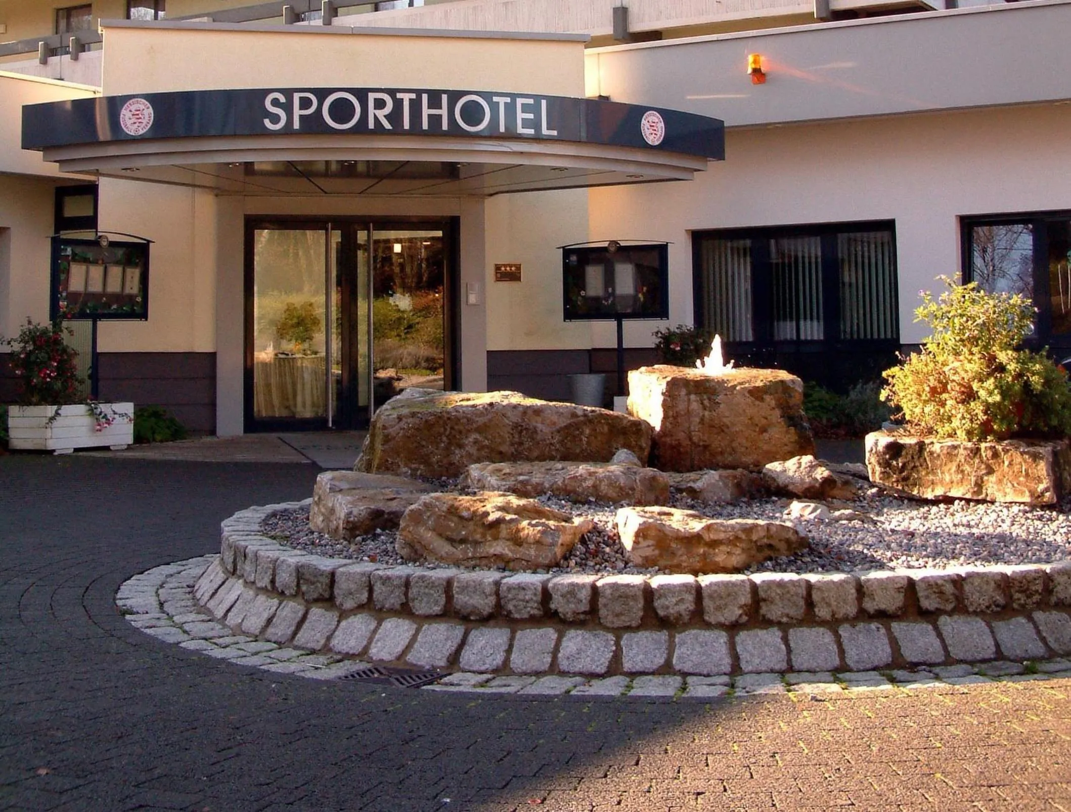 Facade/entrance in Sporthotel Grünberg