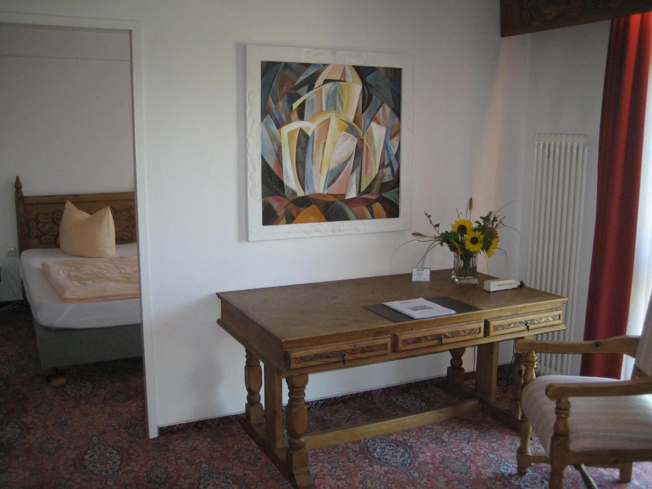 Decorative detail, Bed in Solitaire Hotel