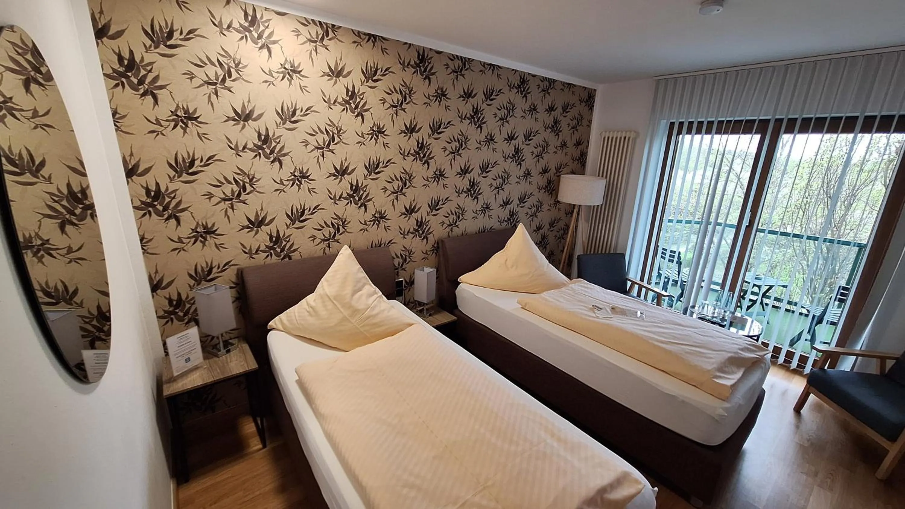 Bed in Solitaire Hotel