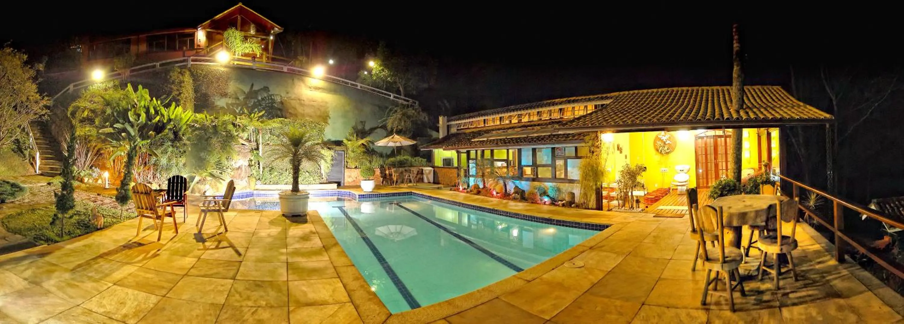 Swimming pool in POUSADA APOEMA PETRÓPOLIS-Rj