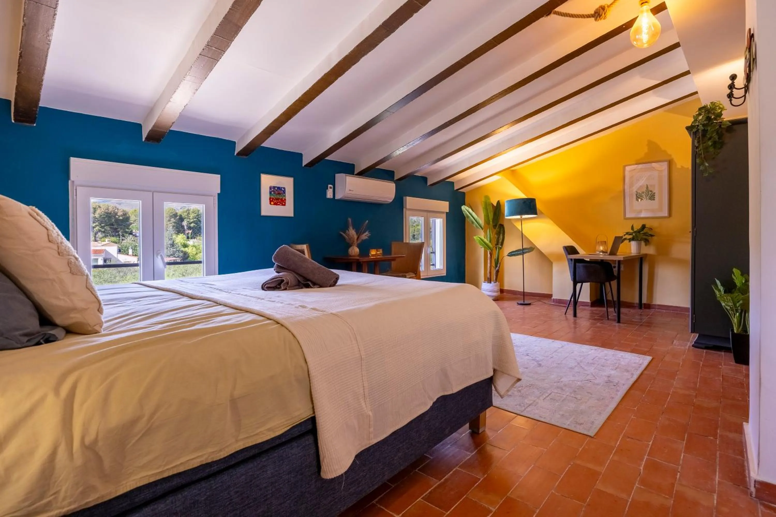 Bedroom, Bed in B&B Casa Vitalidad