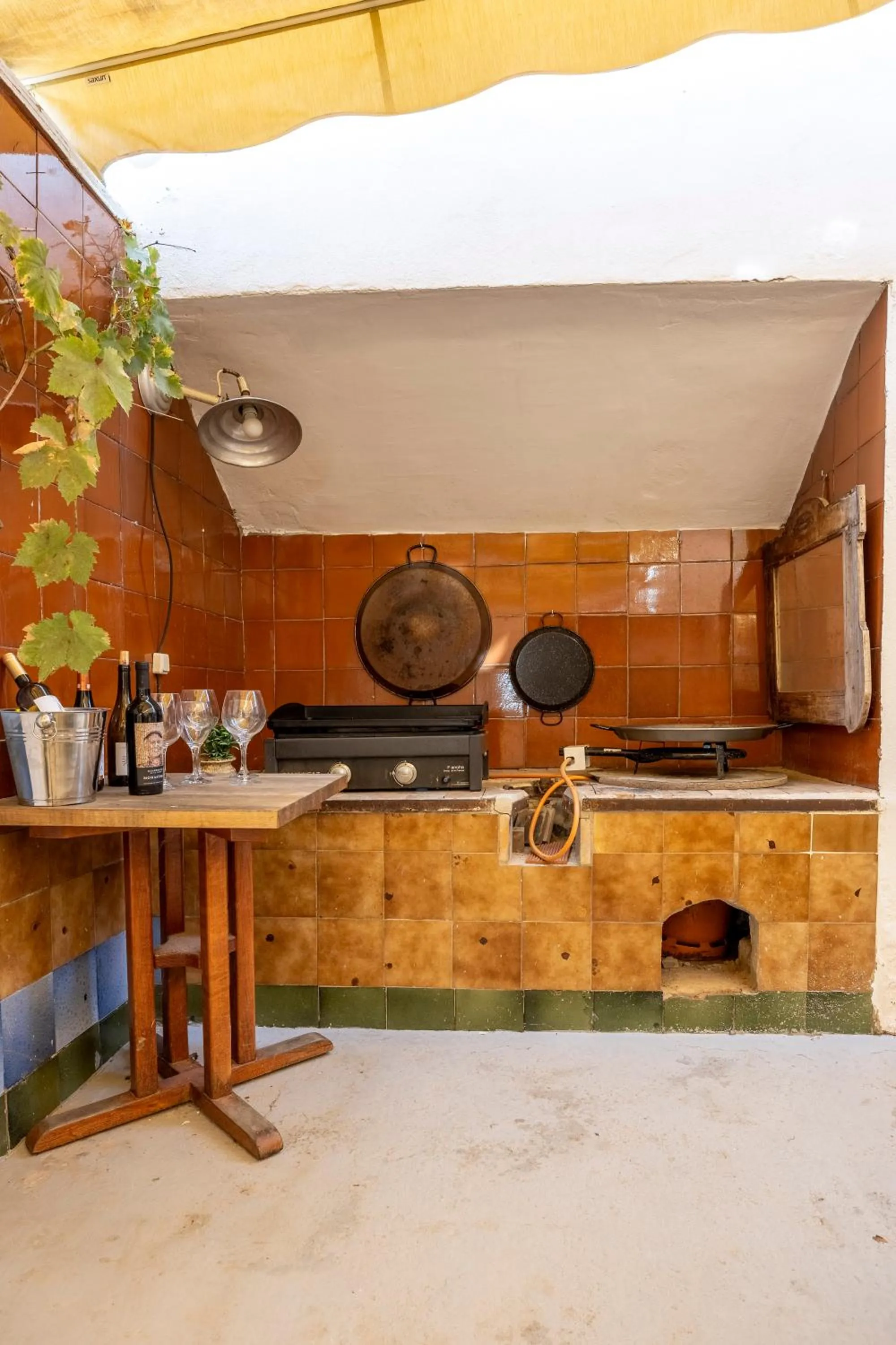 BBQ facilities in B&B Casa Vitalidad