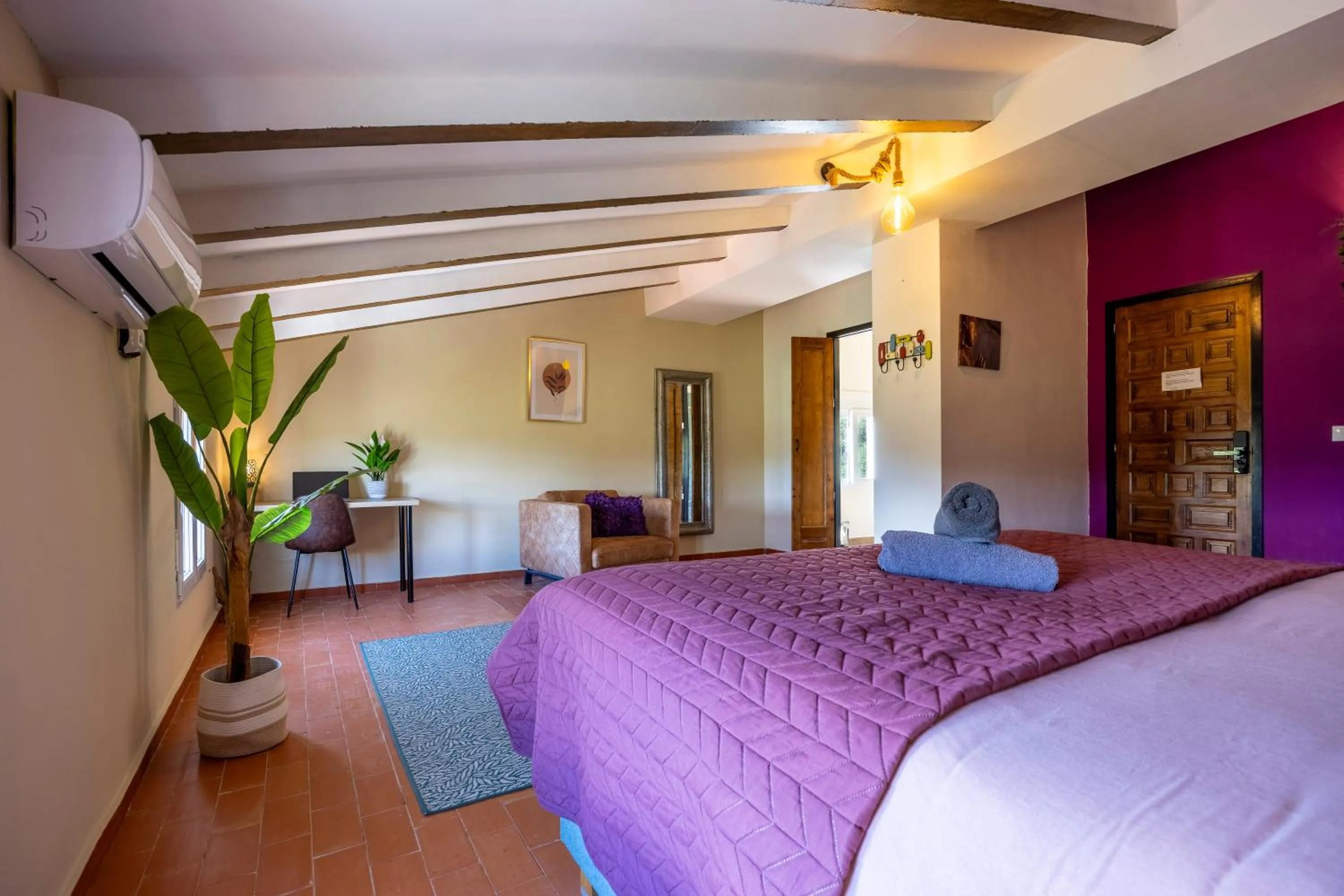 Bedroom, Bed in B&B Casa Vitalidad