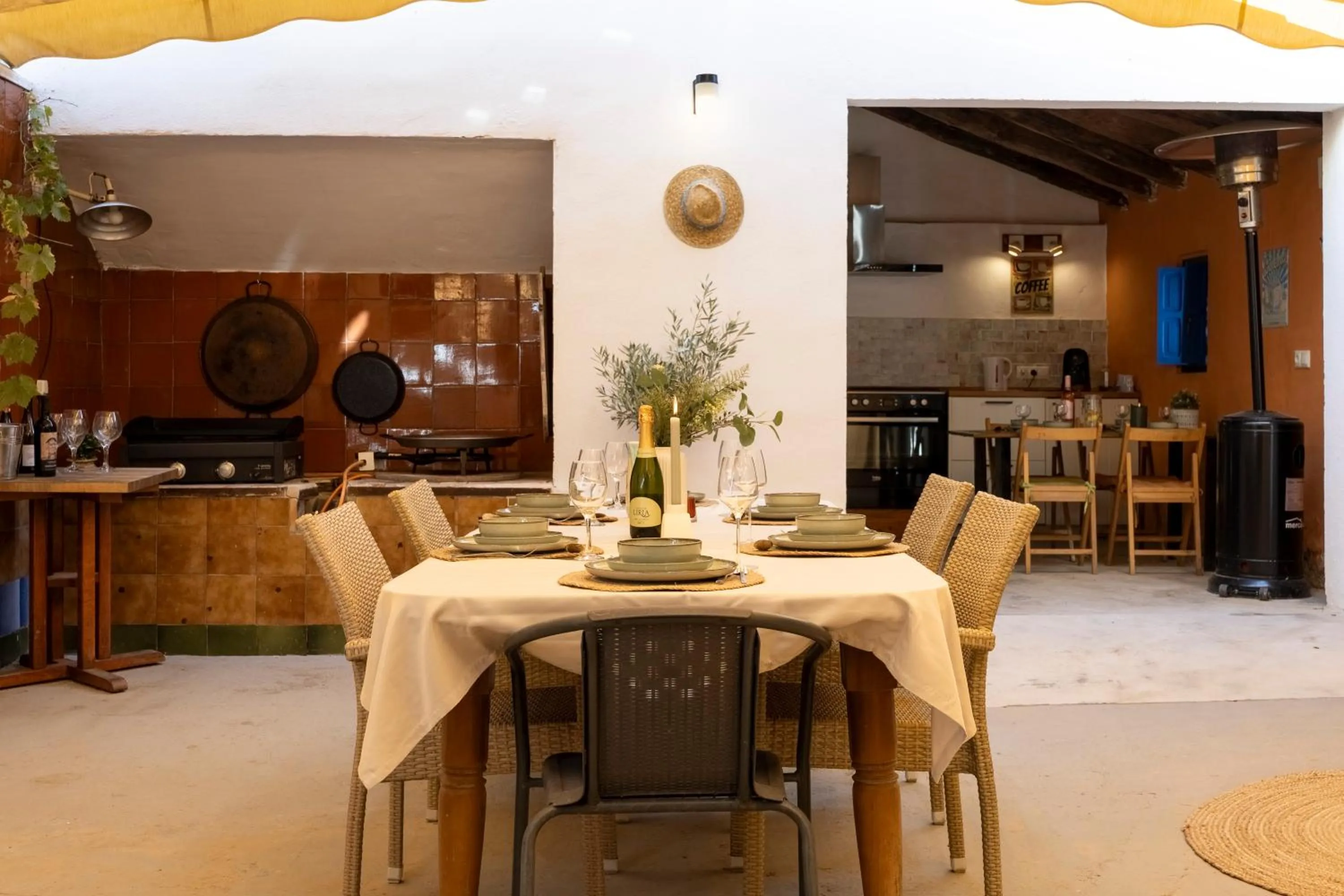 Patio in B&B Casa Vitalidad