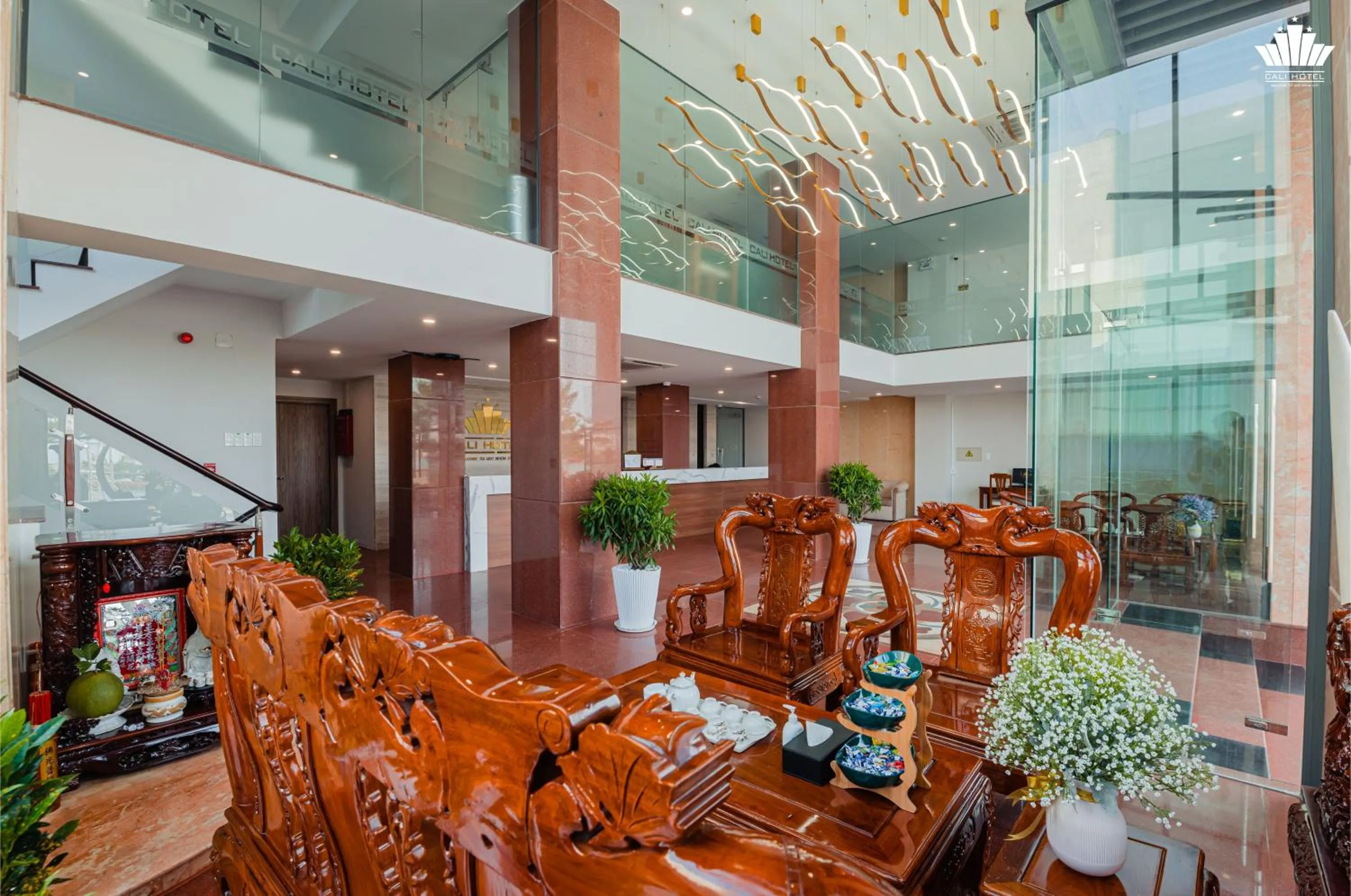 Living room in Cali Hotel Quy Nhơn