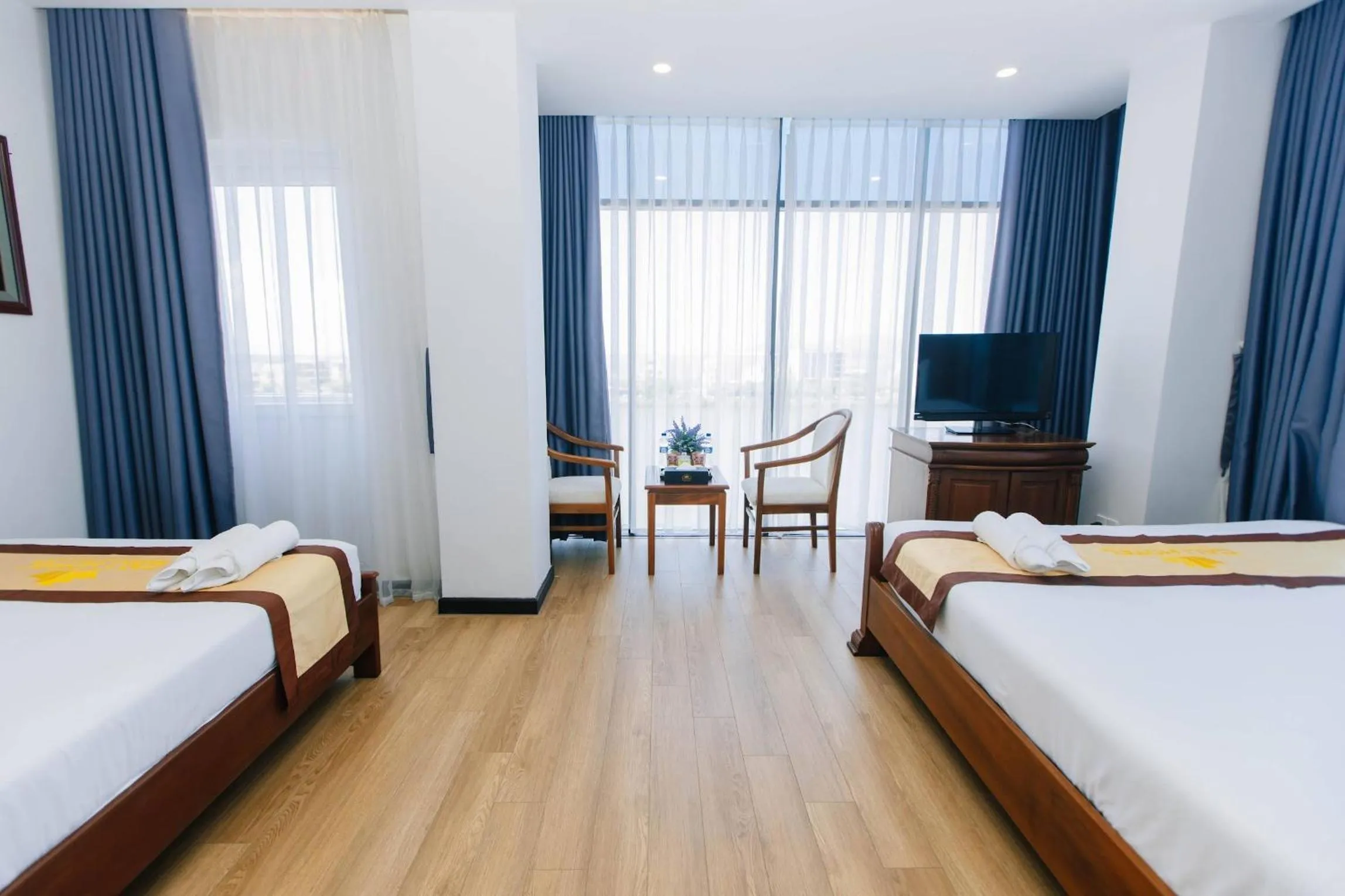 Bed in Cali Hotel Quy Nhơn