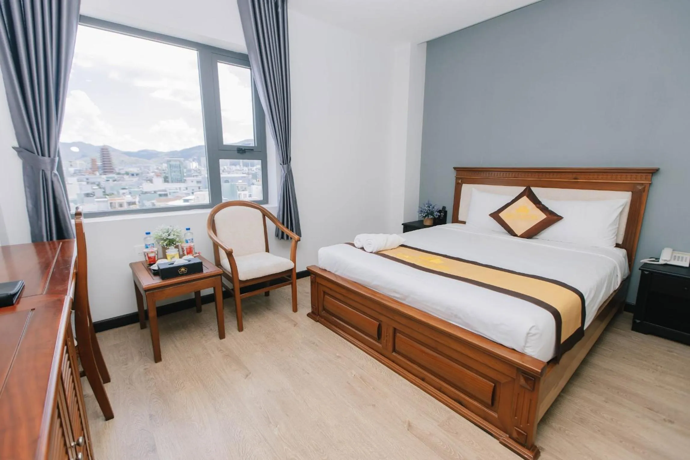 Bed in Cali Hotel Quy Nhơn