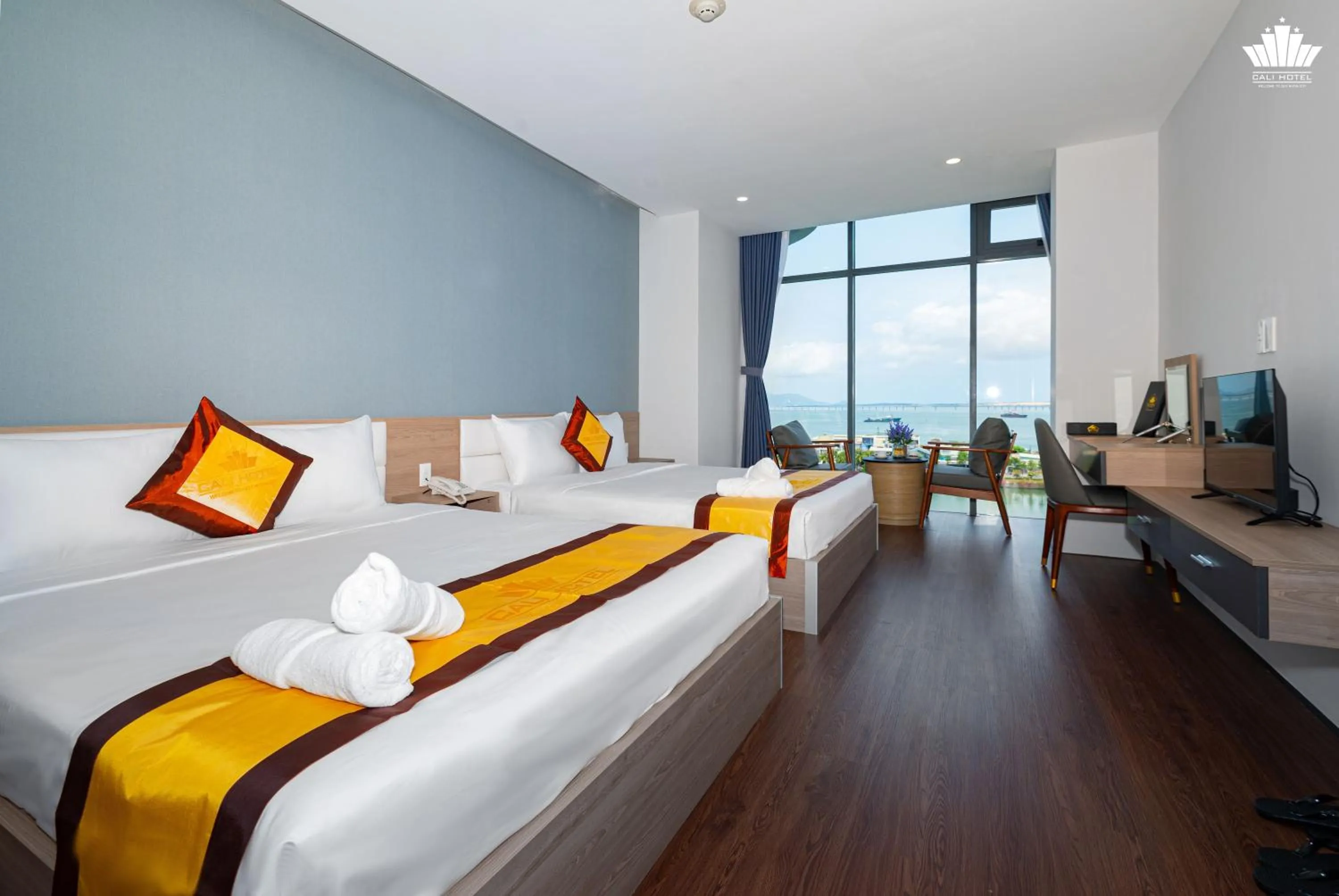 Bed in Cali Hotel Quy Nhơn