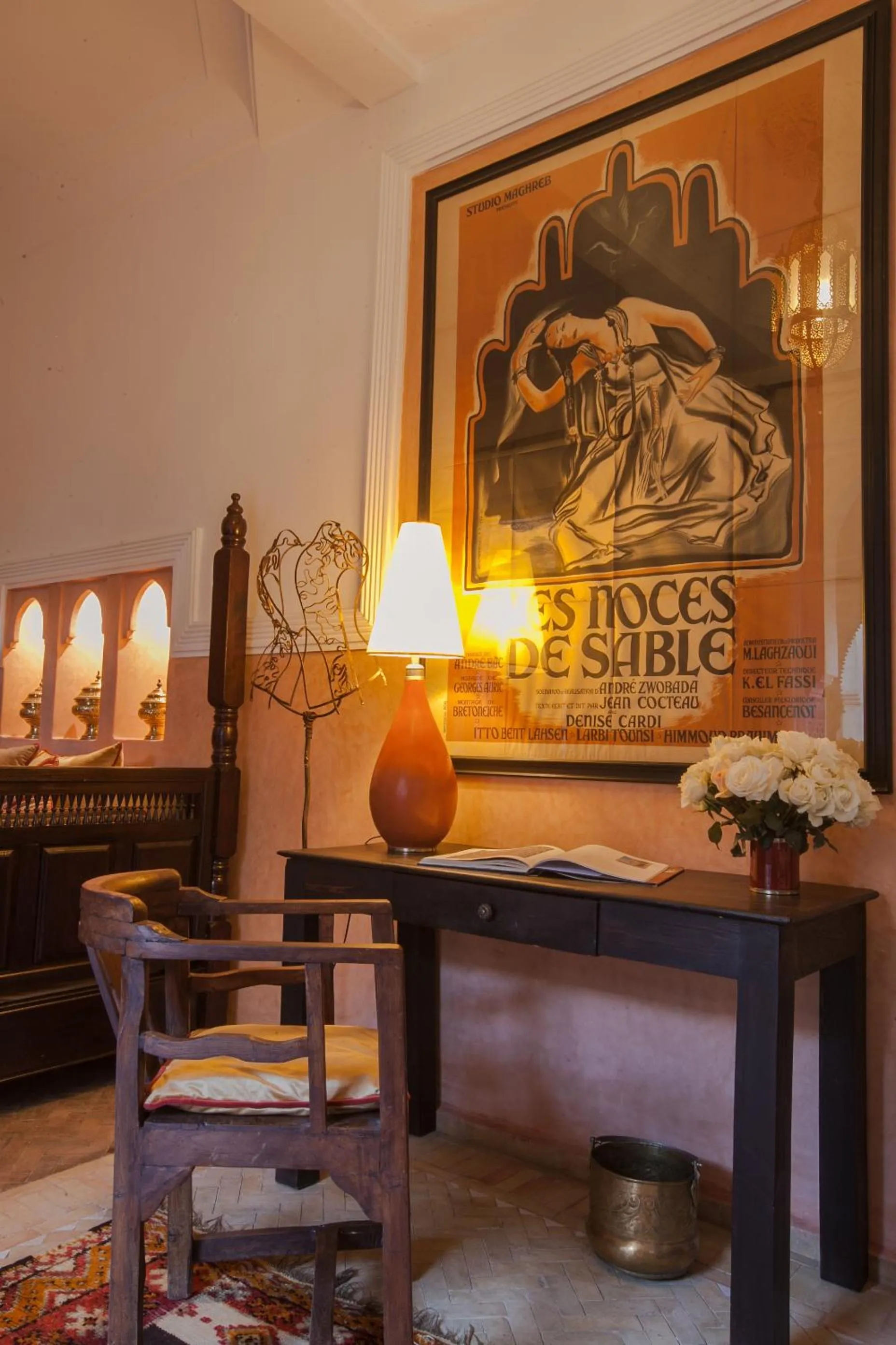 Decorative detail in Riad le Clos des Arts