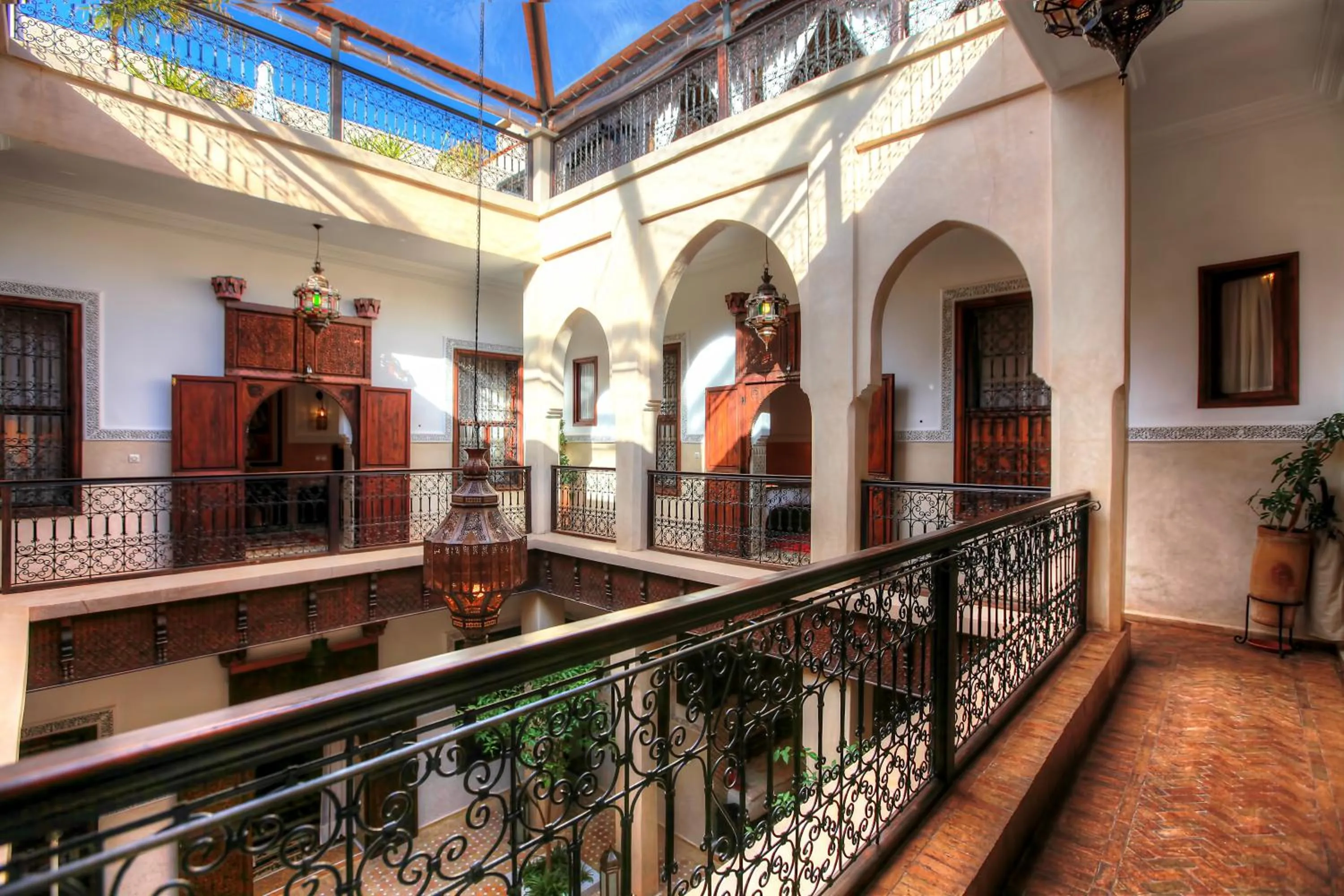 Balcony/Terrace in Riad le Clos des Arts
