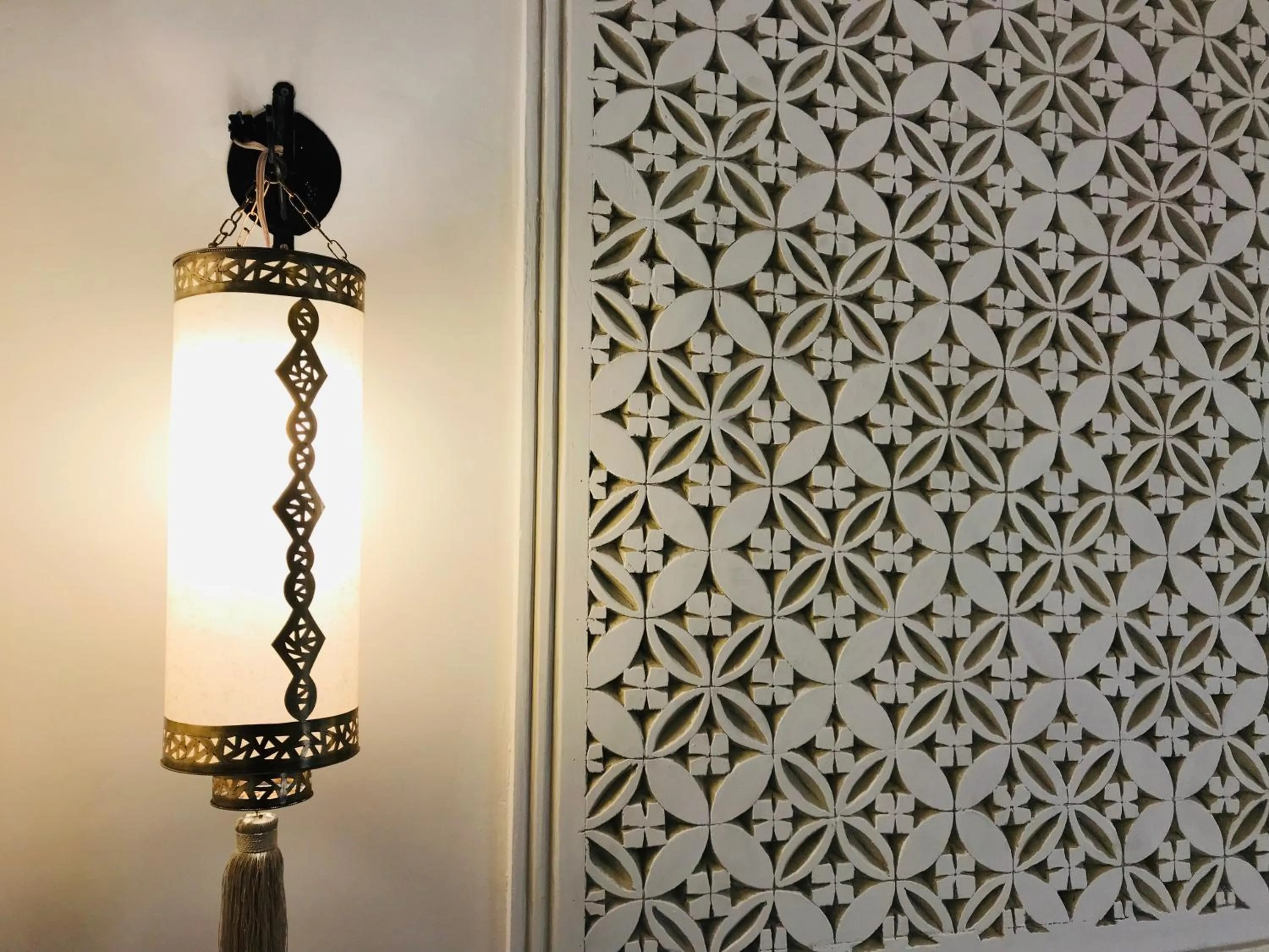 Decorative detail in Riad le Clos des Arts