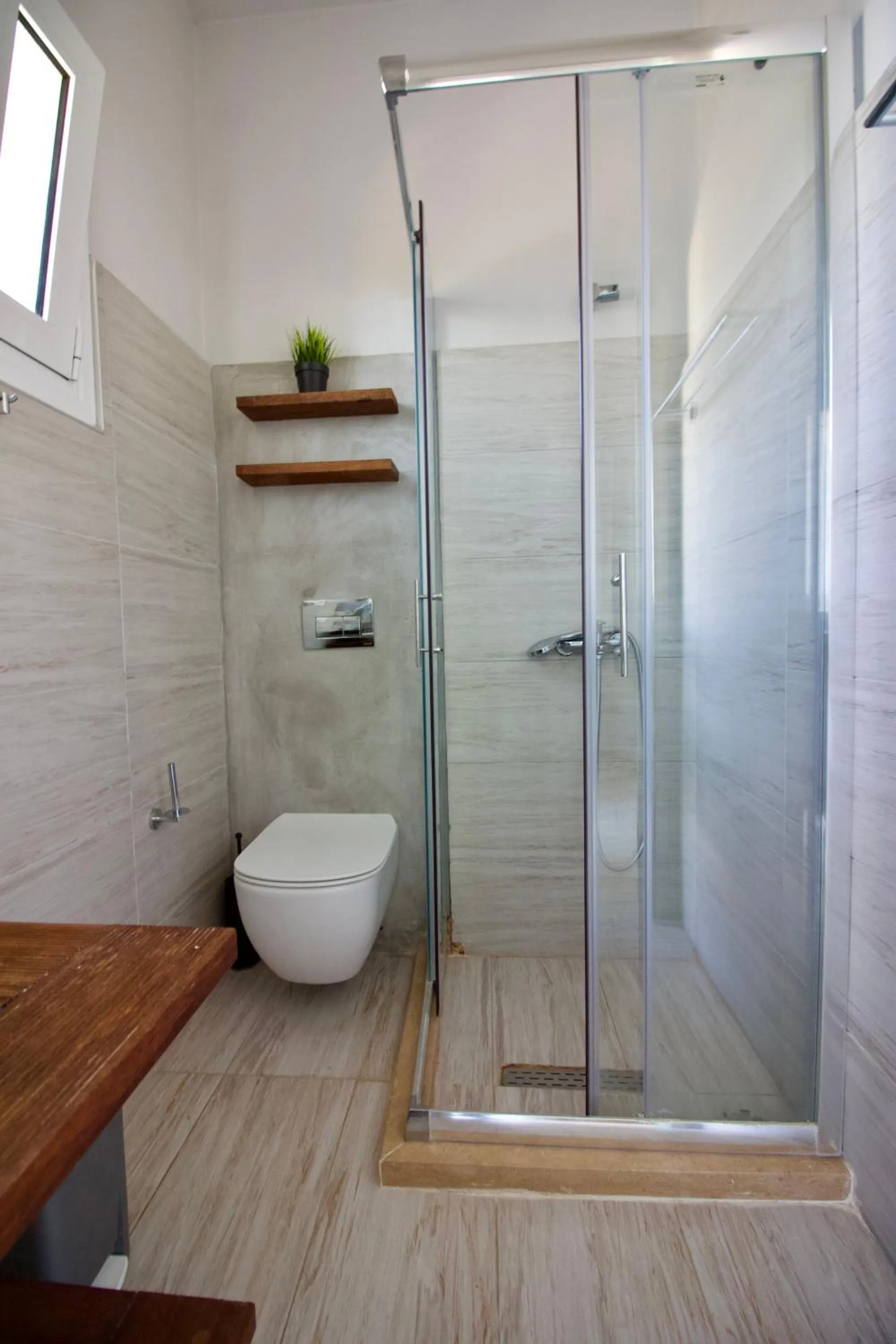 Shower in Chloe Apartments