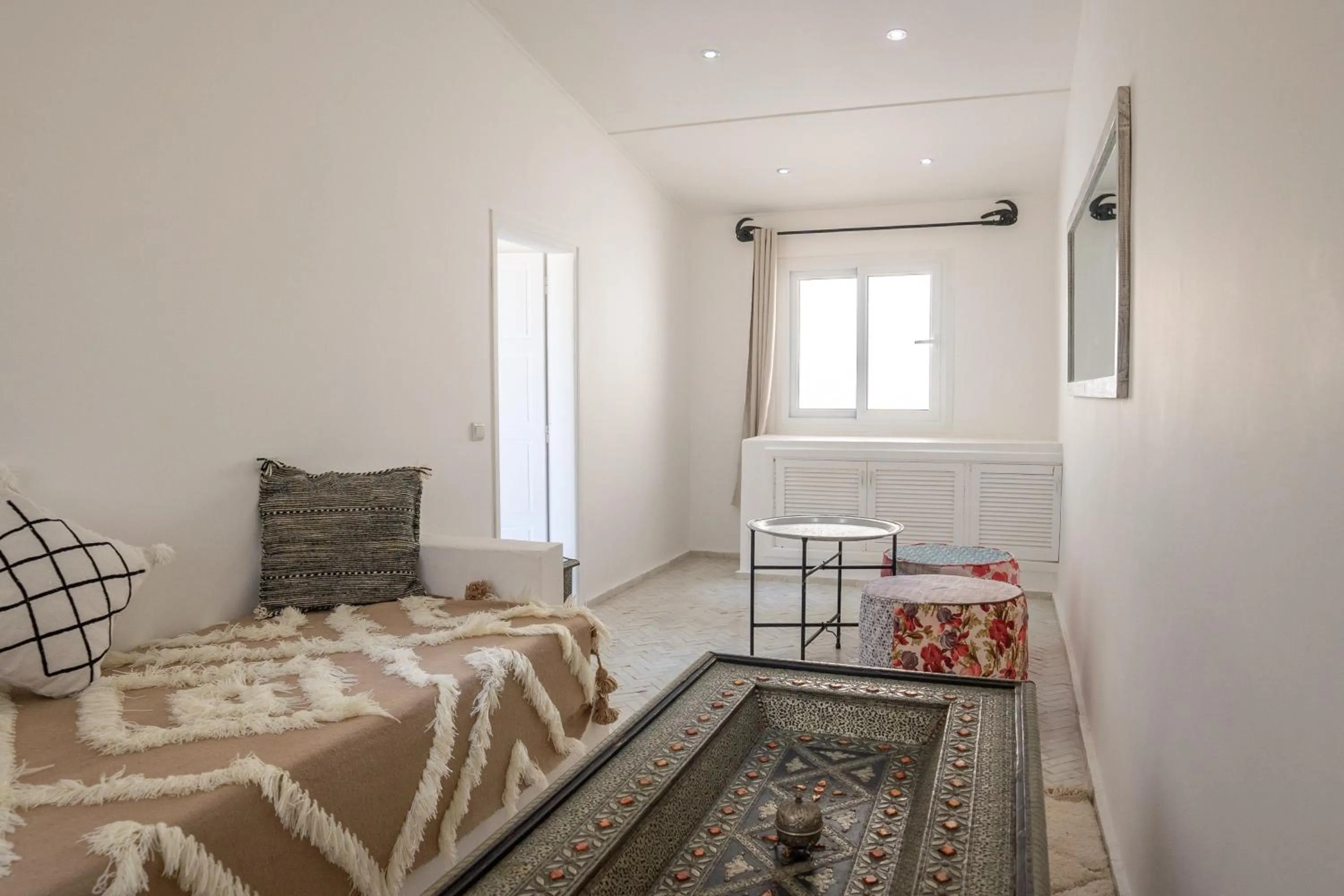 Living room, Bed in Dakhla Attitude