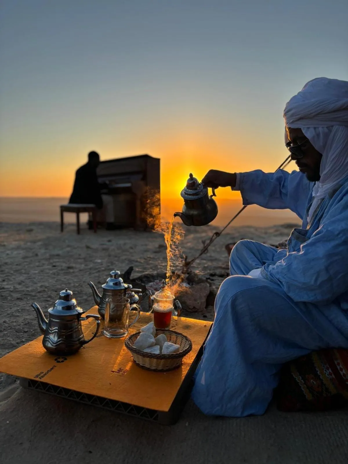 Sunset in Dakhla Attitude