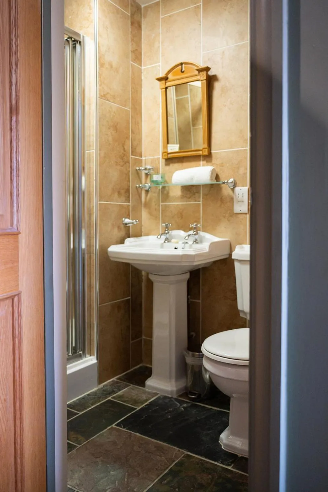 Bathroom in Tottington Manor Hotel
