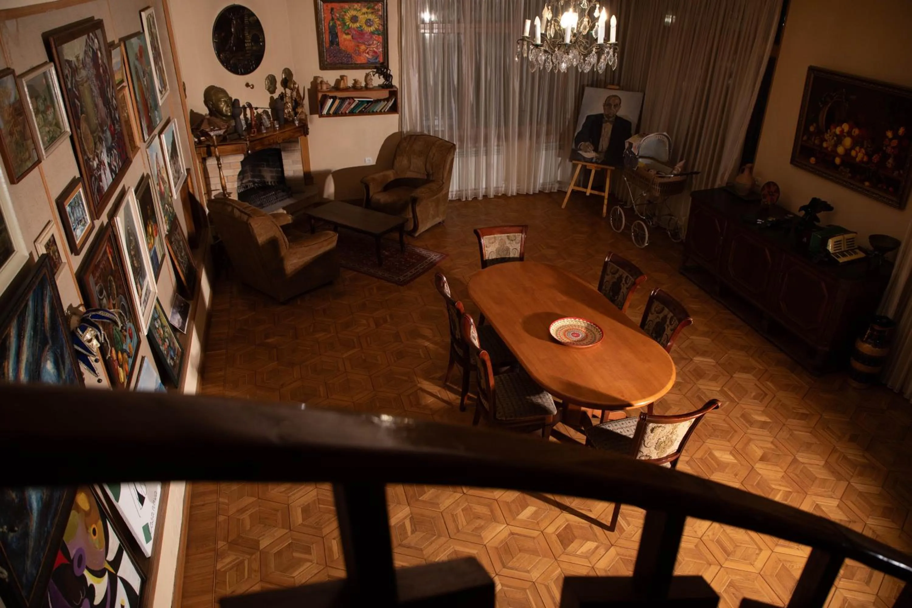 fireplace in Casanova Inn - Boutique Hotel