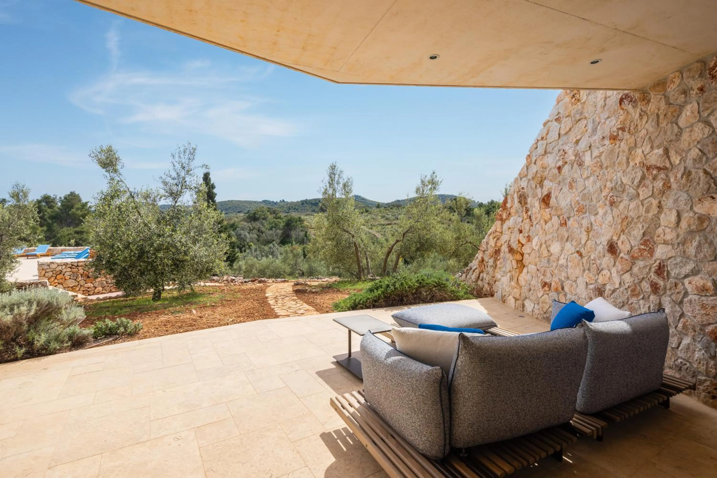 Balcony/Terrace in Villa Nai 3.3