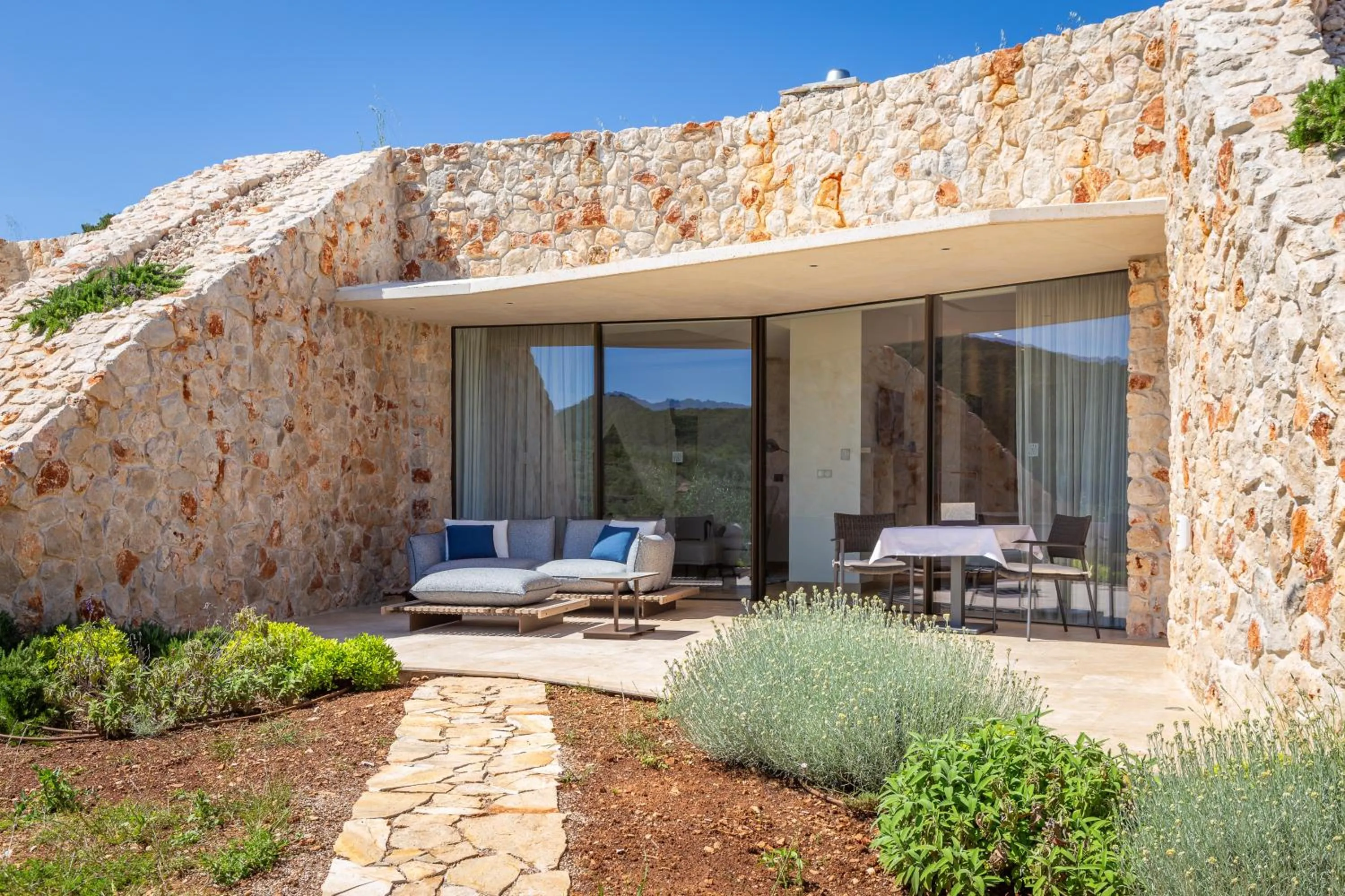 Balcony/Terrace in Villa Nai 3.3