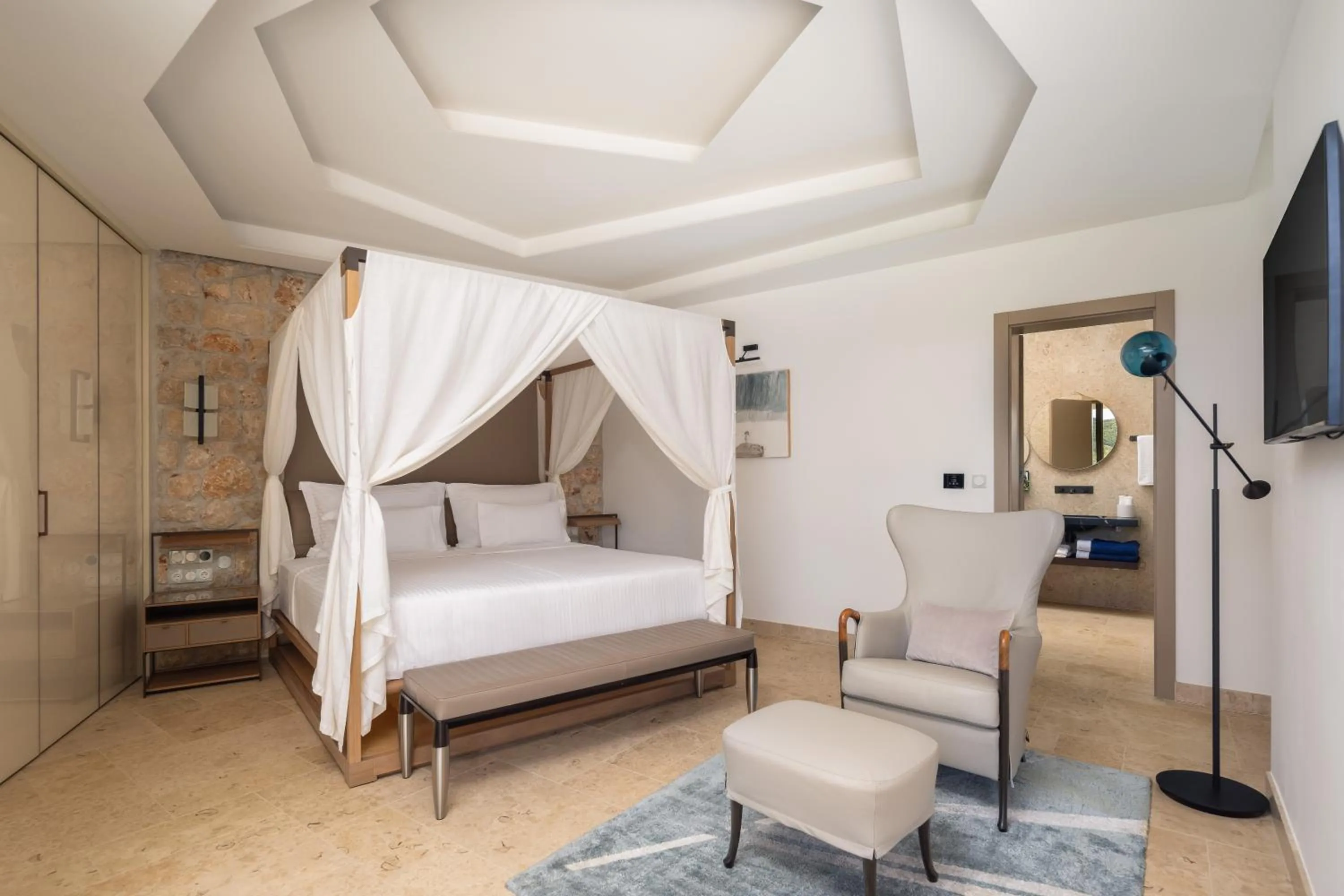 Bedroom, Bed in Villa Nai 3.3