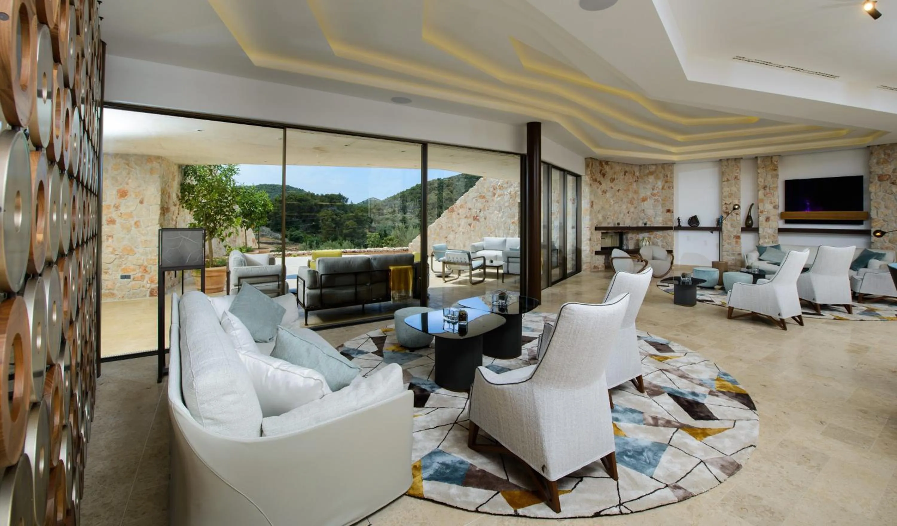 Lounge or bar in Villa Nai 3.3