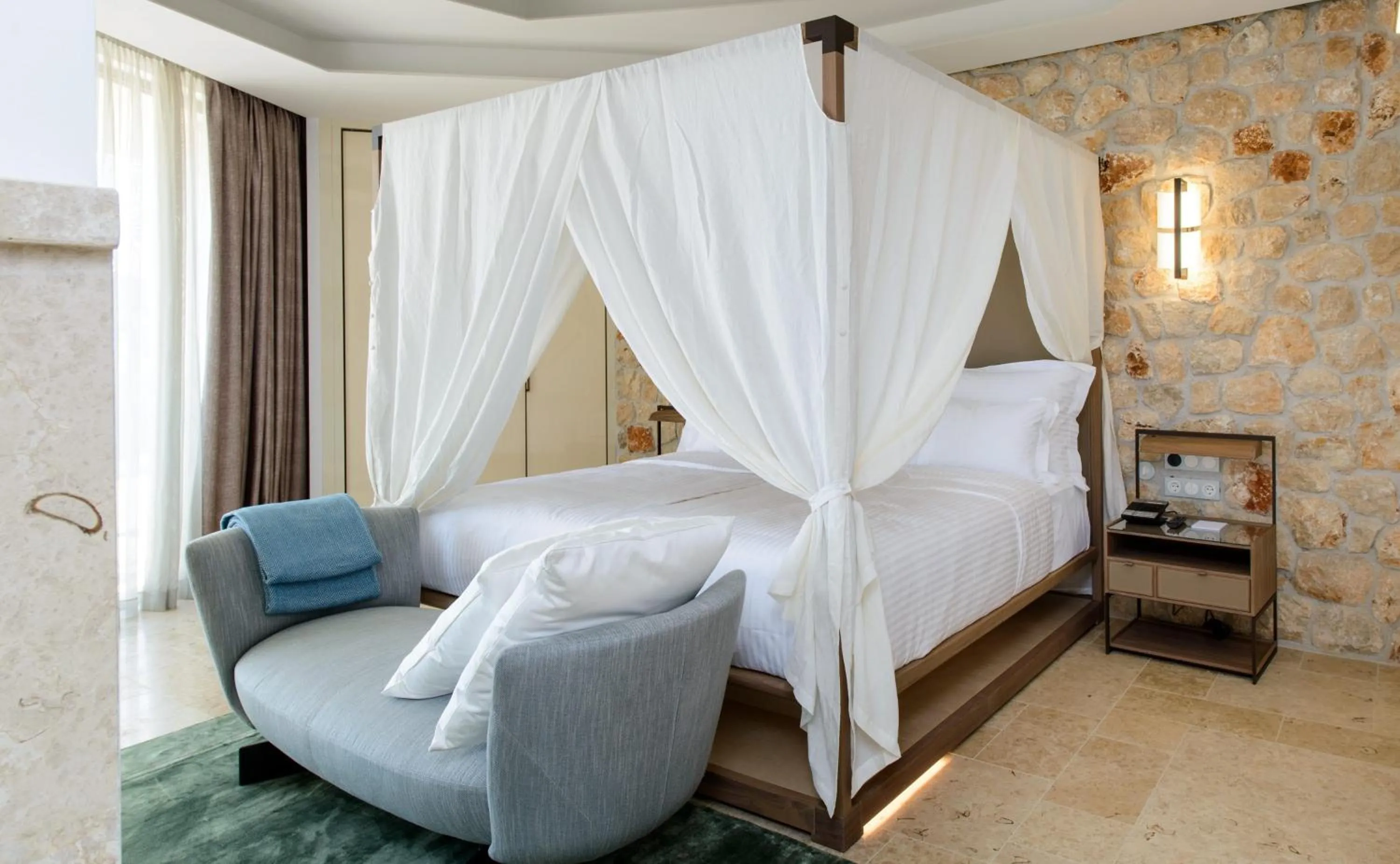 Bedroom, Bed in Villa Nai 3.3