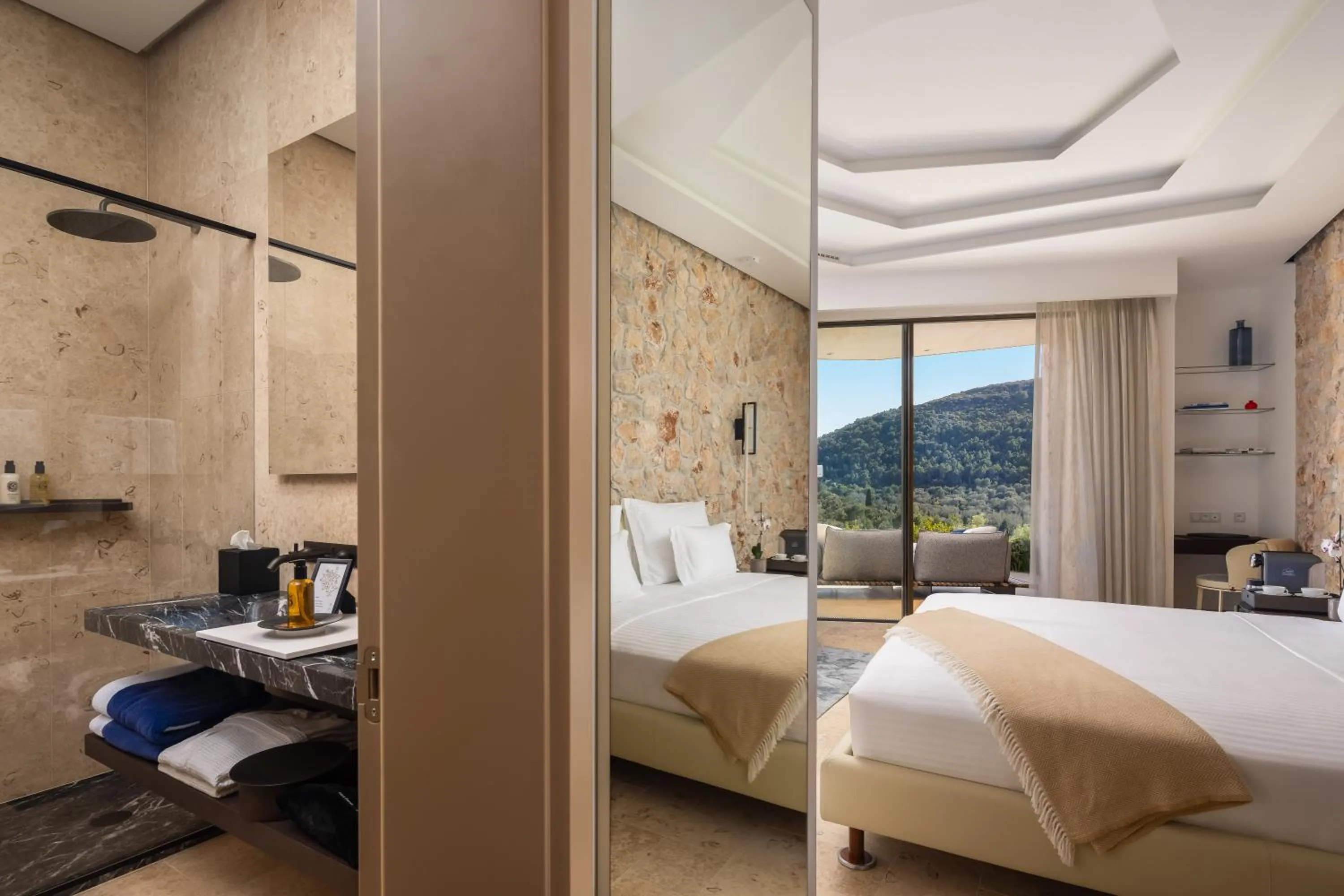 Bedroom, Bed in Villa Nai 3.3