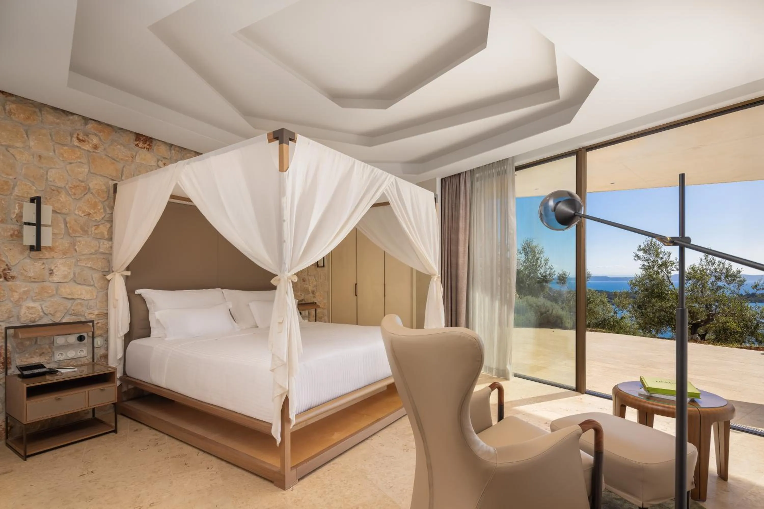 Bed in Villa Nai 3.3