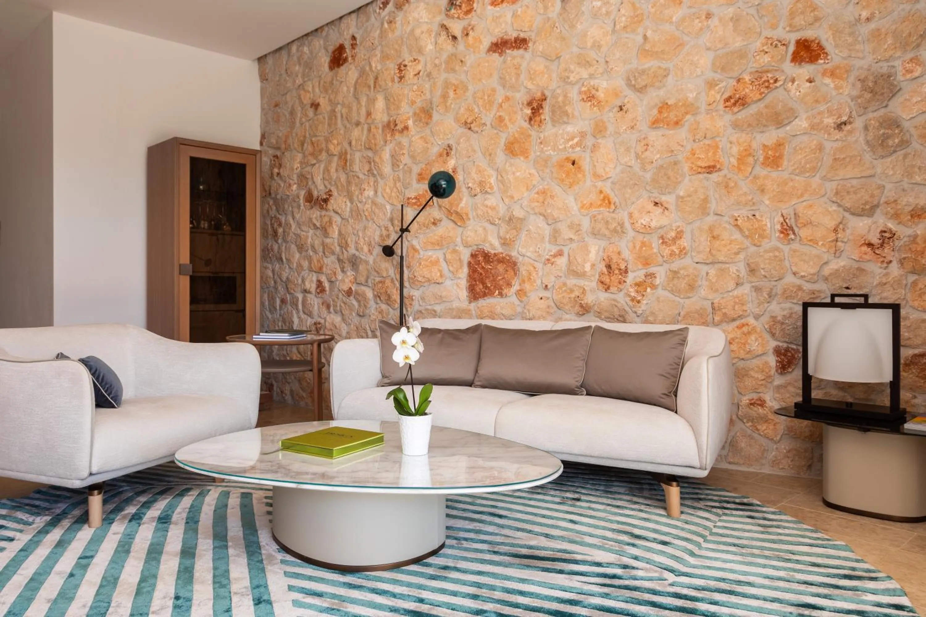 Seating area in Villa Nai 3.3