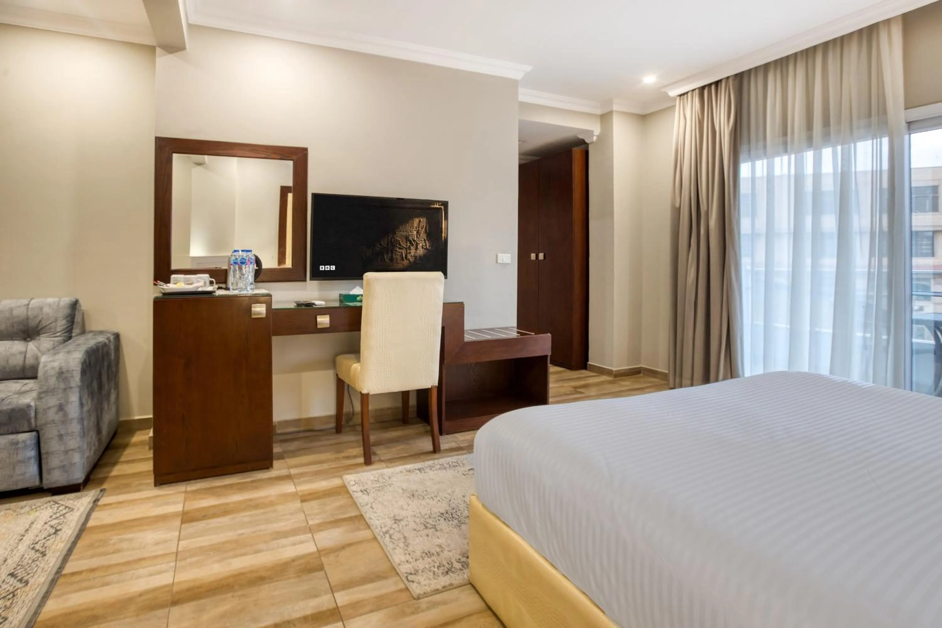 TV and multimedia, Bed in Mamlouk Pyramids Hotel