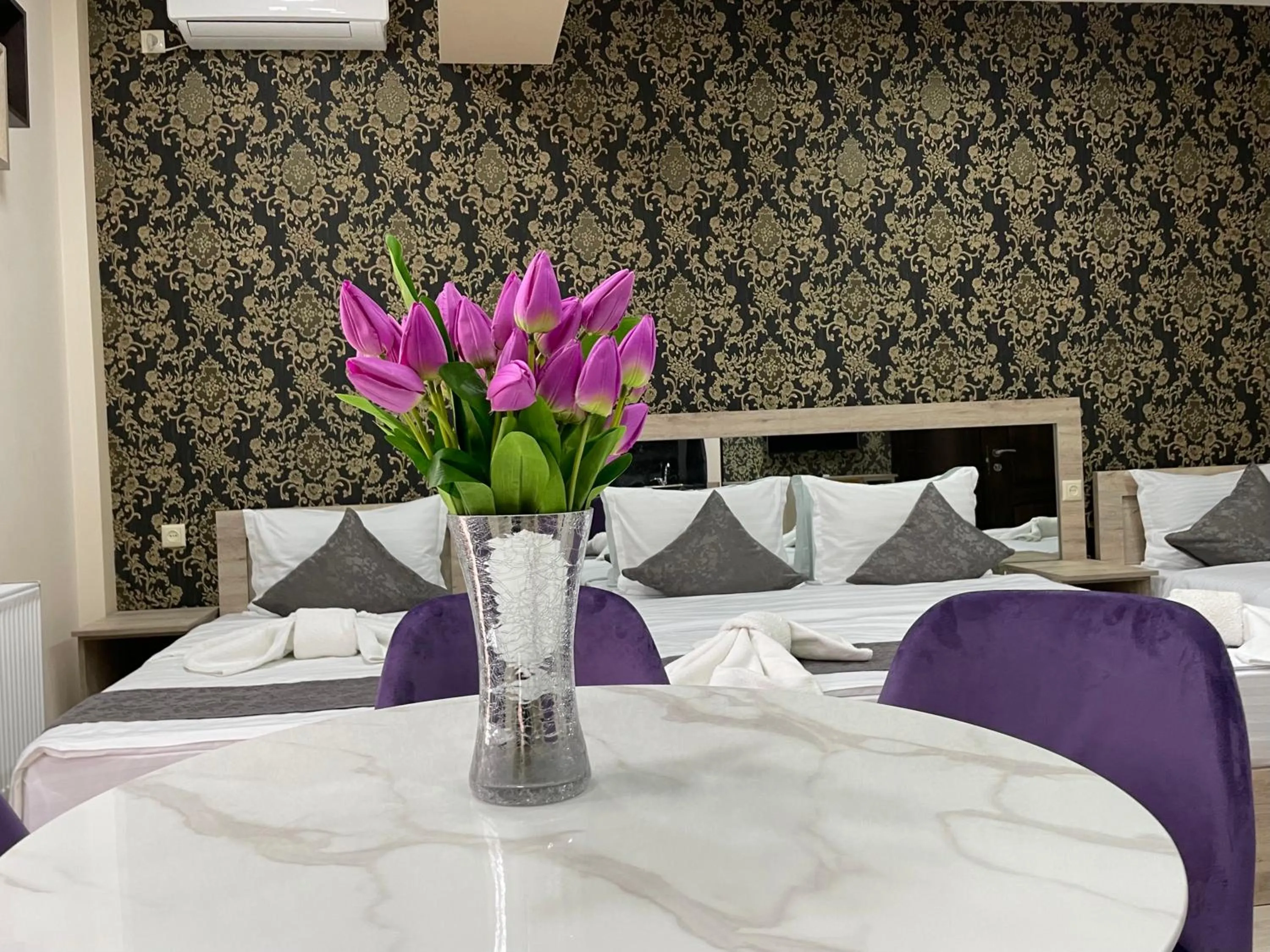 Bed in Kamar Hotel Ijevan