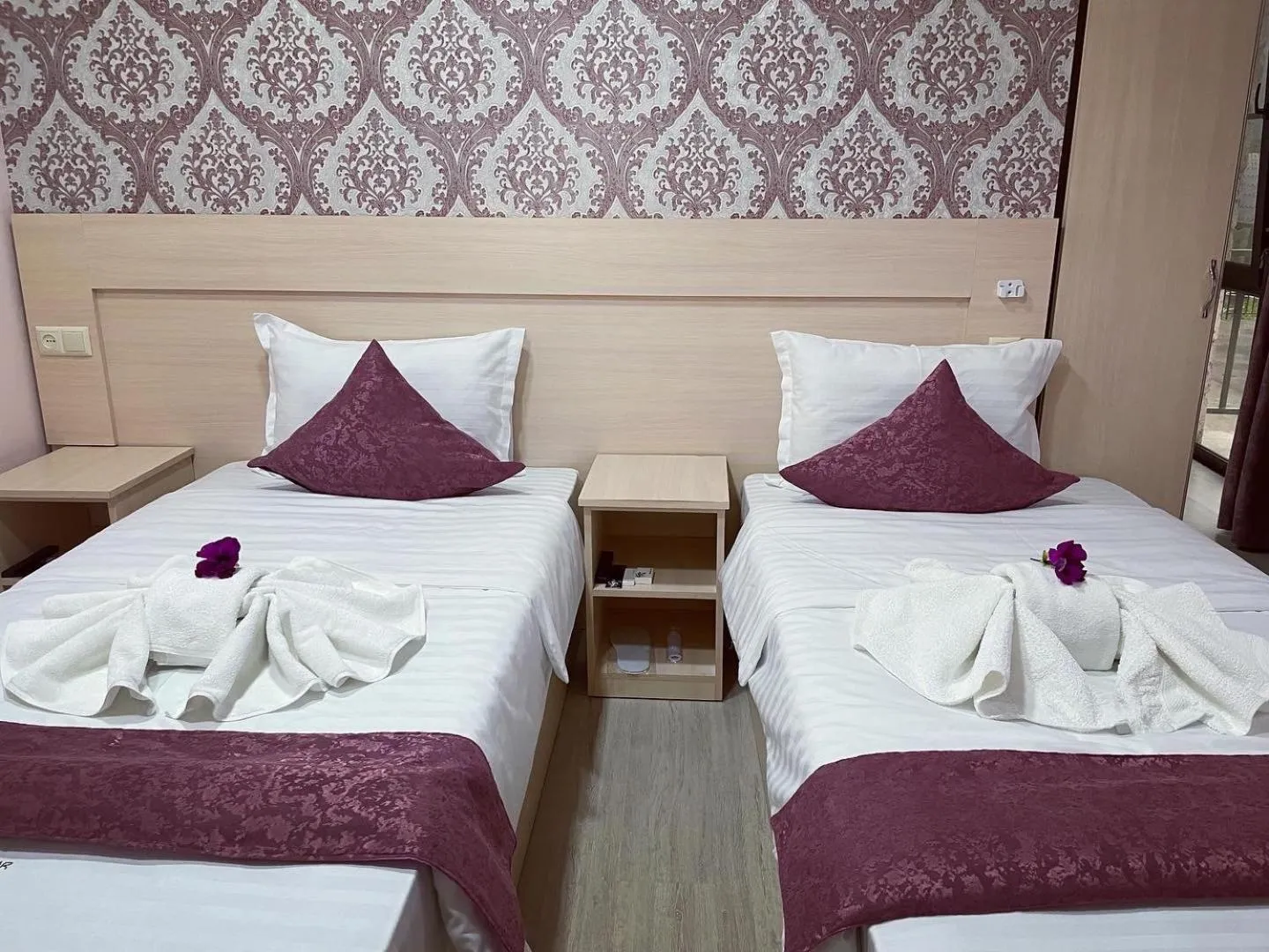 Bed in Kamar Hotel Ijevan