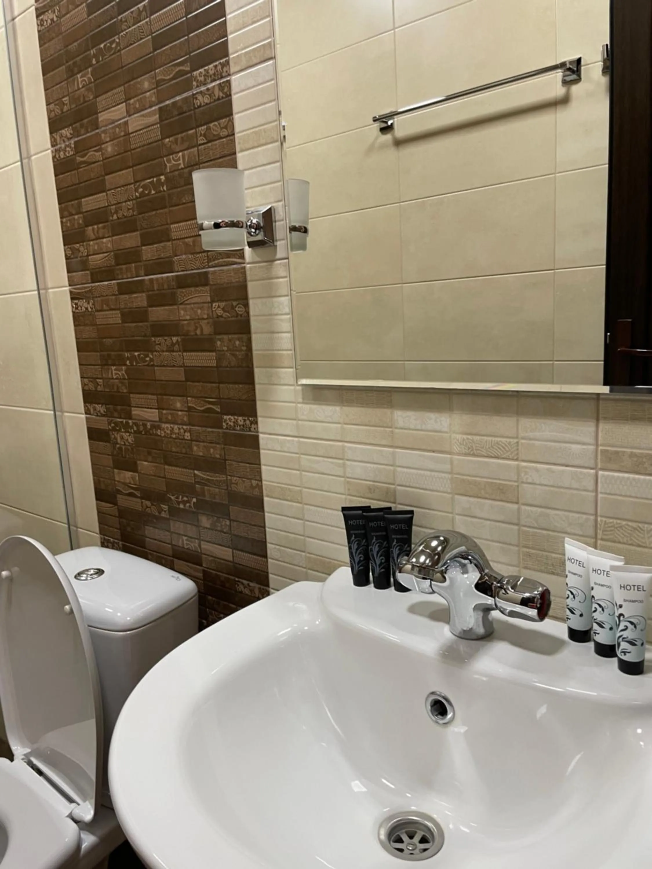 Bathroom in Kamar Hotel Ijevan