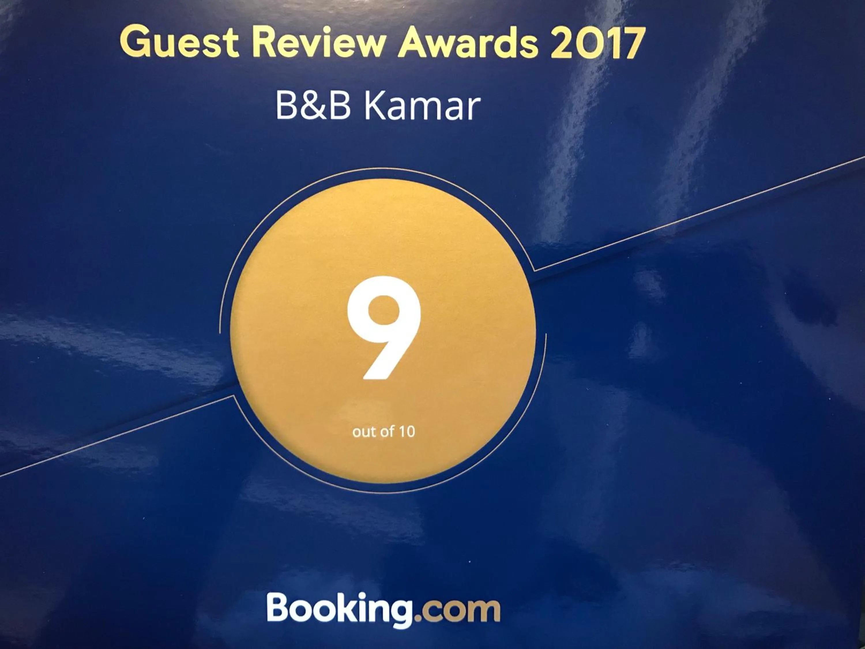 Certificate/Award in Kamar Hotel Ijevan