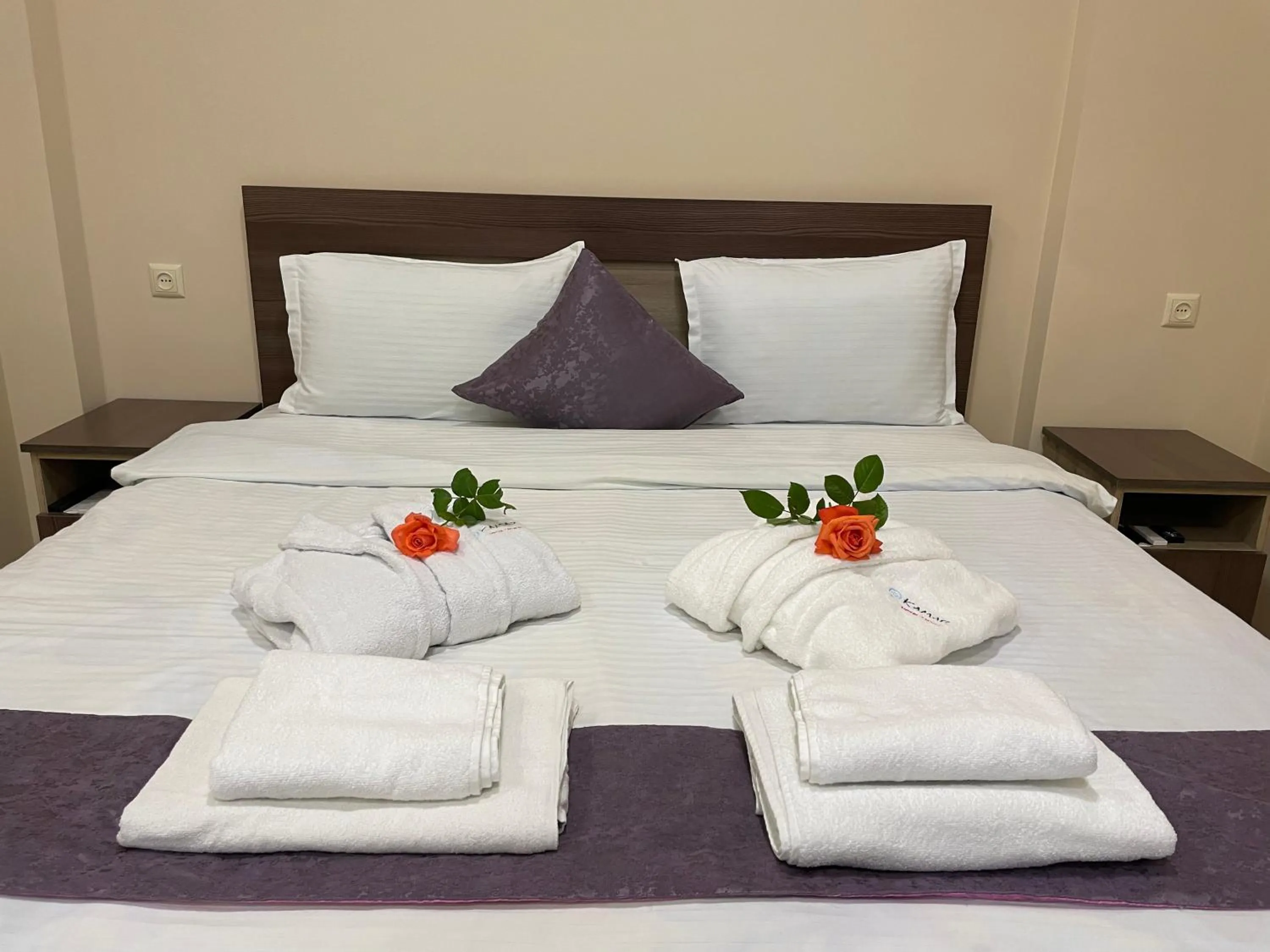 Bed in Kamar Hotel Ijevan