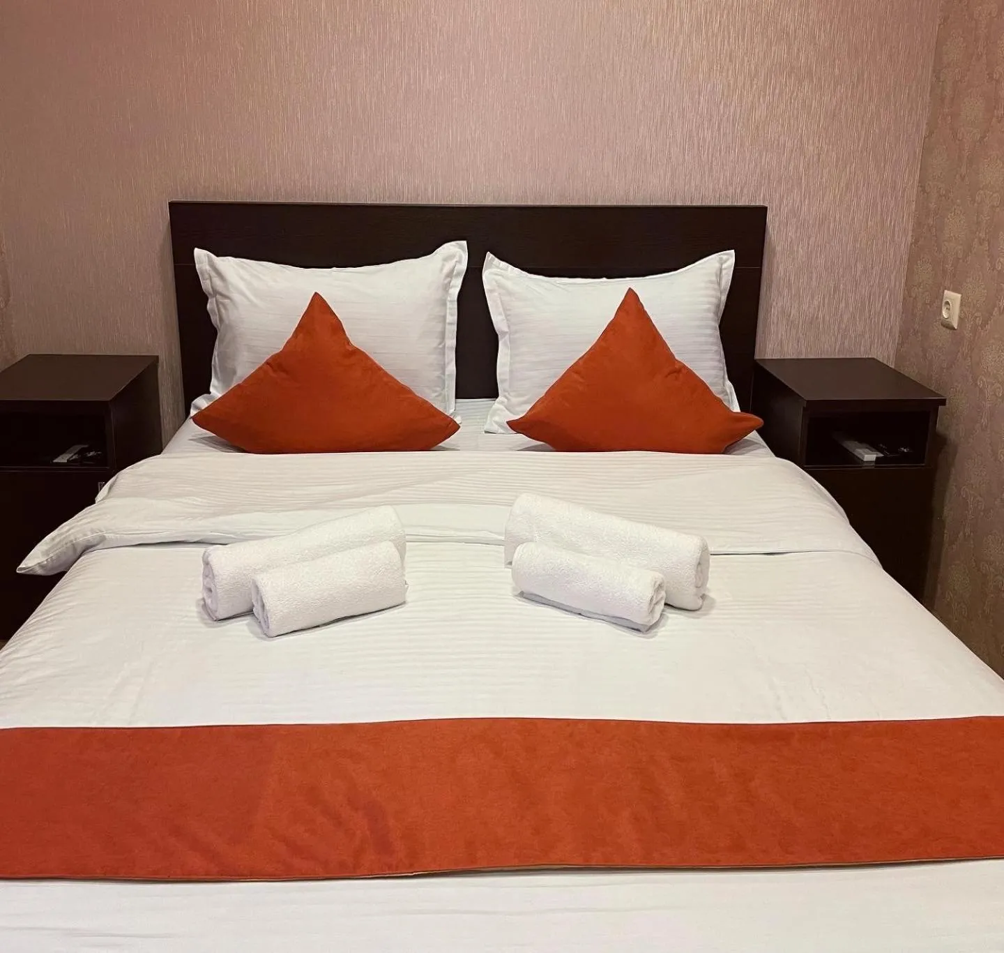 Bed in Kamar Hotel Ijevan