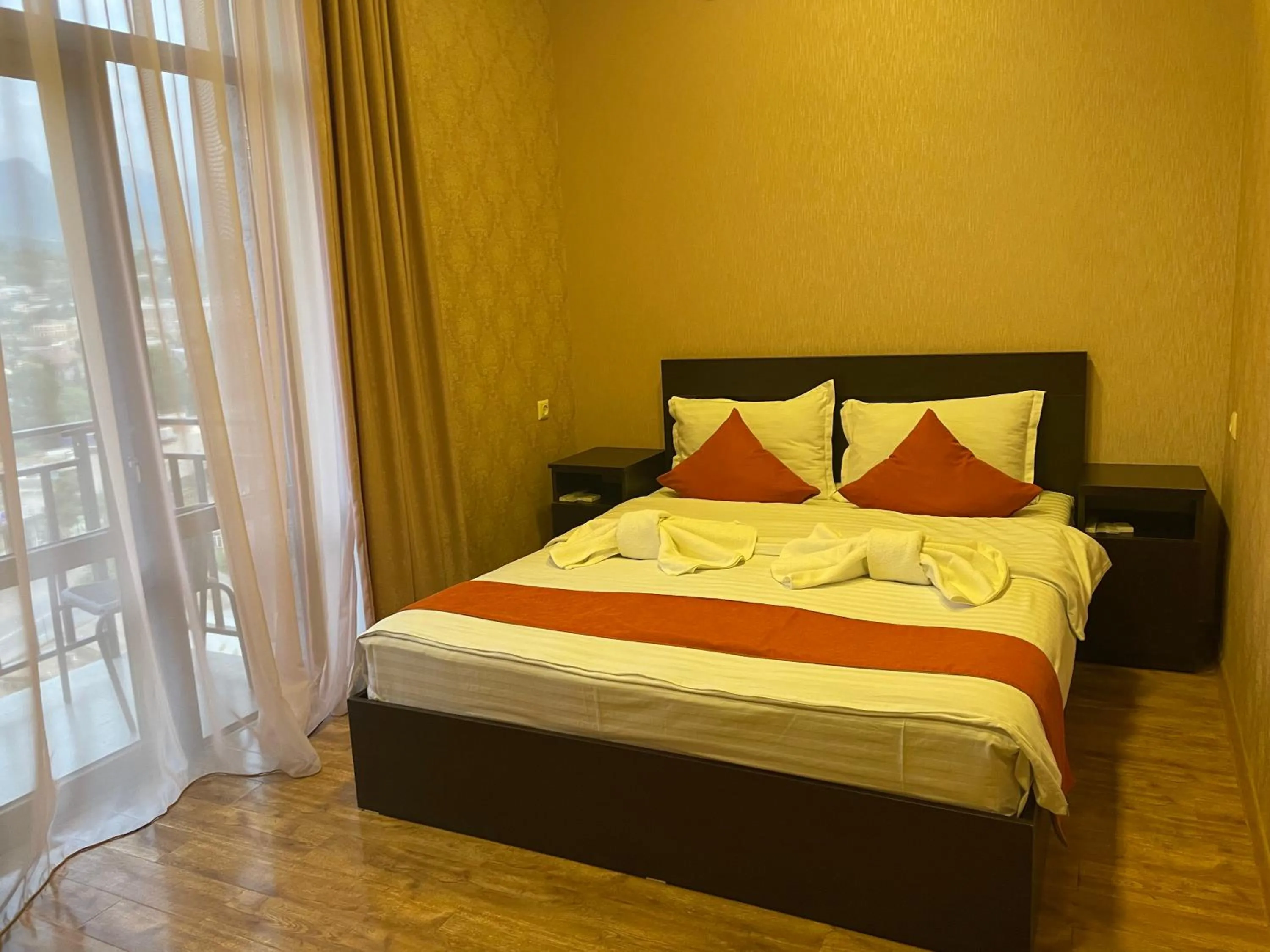 Bed in Kamar Hotel Ijevan