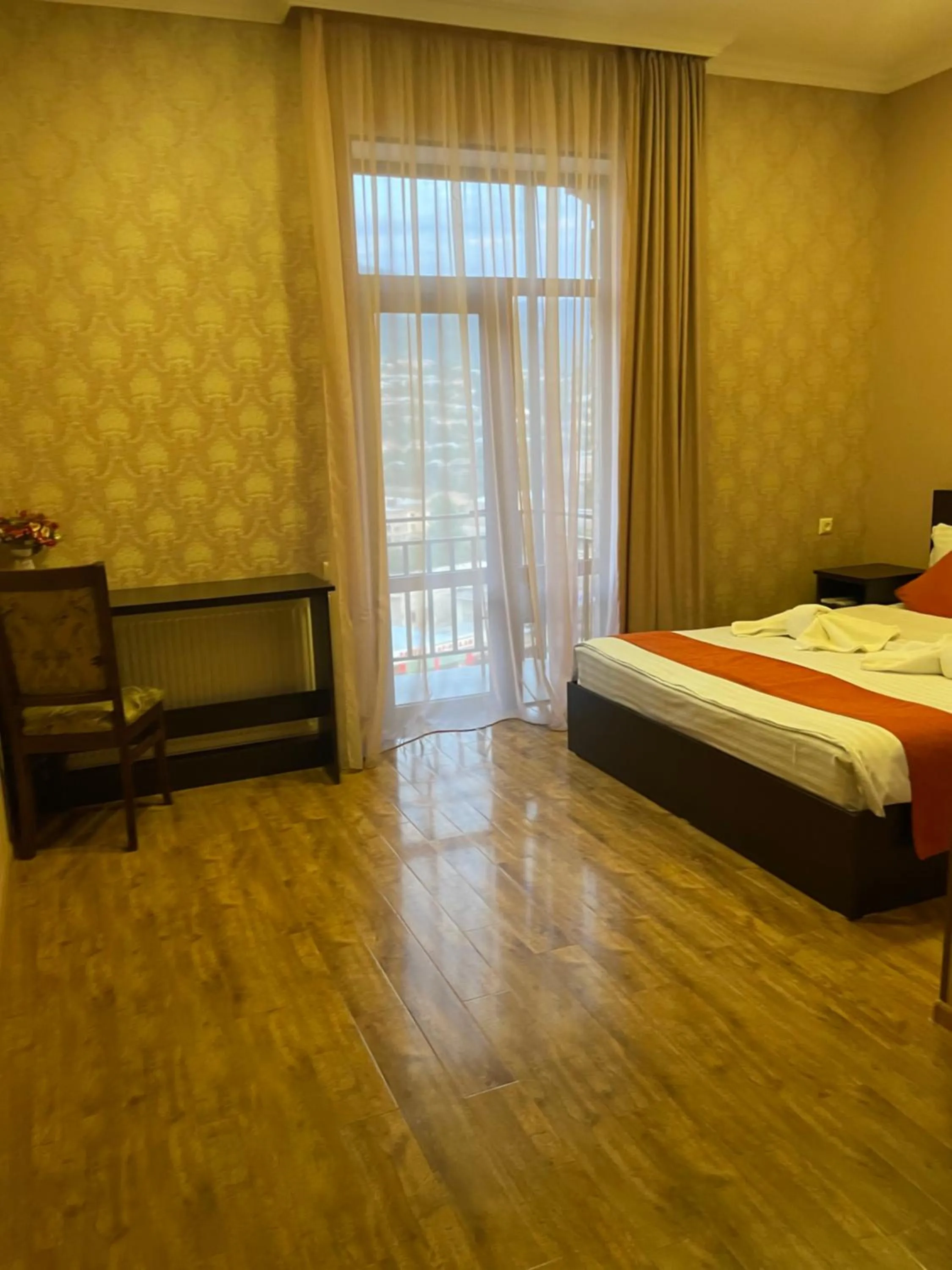 Bed in Kamar Hotel Ijevan