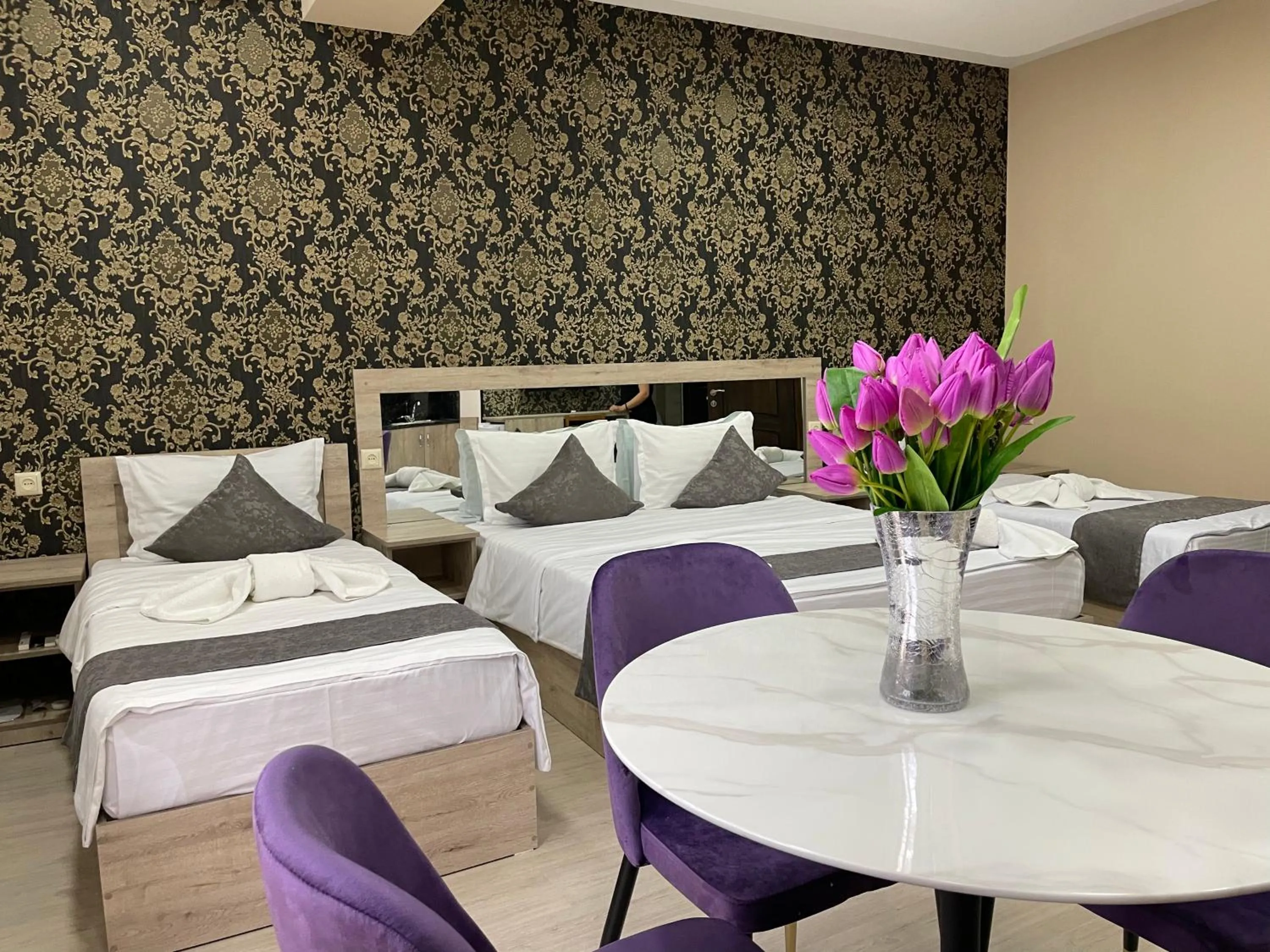 Bed in Kamar Hotel Ijevan