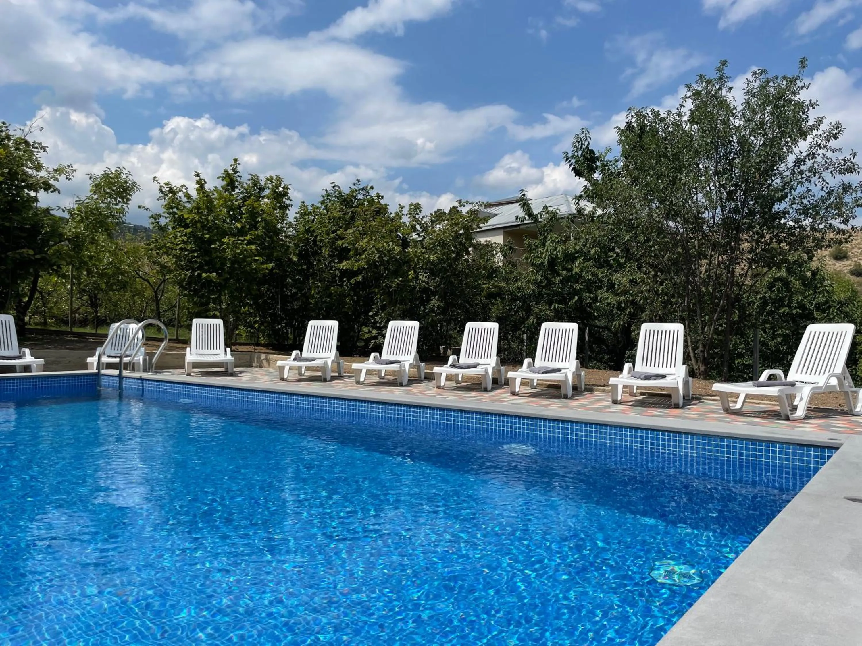 Swimming pool in Kamar Hotel Ijevan