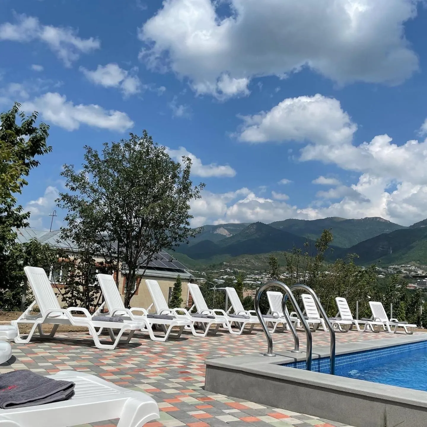 Swimming pool in Kamar Hotel Ijevan