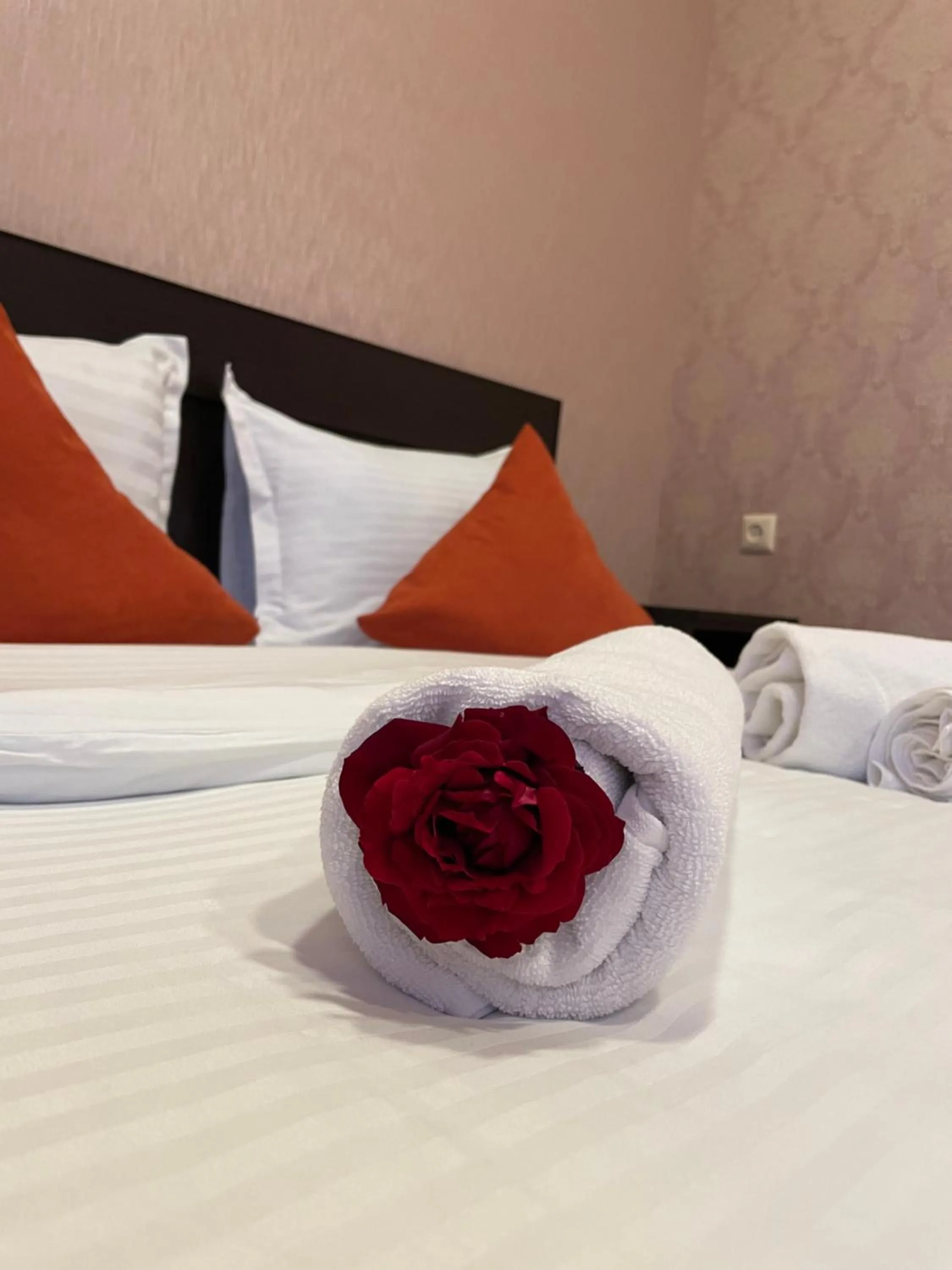 Bed in Kamar Hotel Ijevan