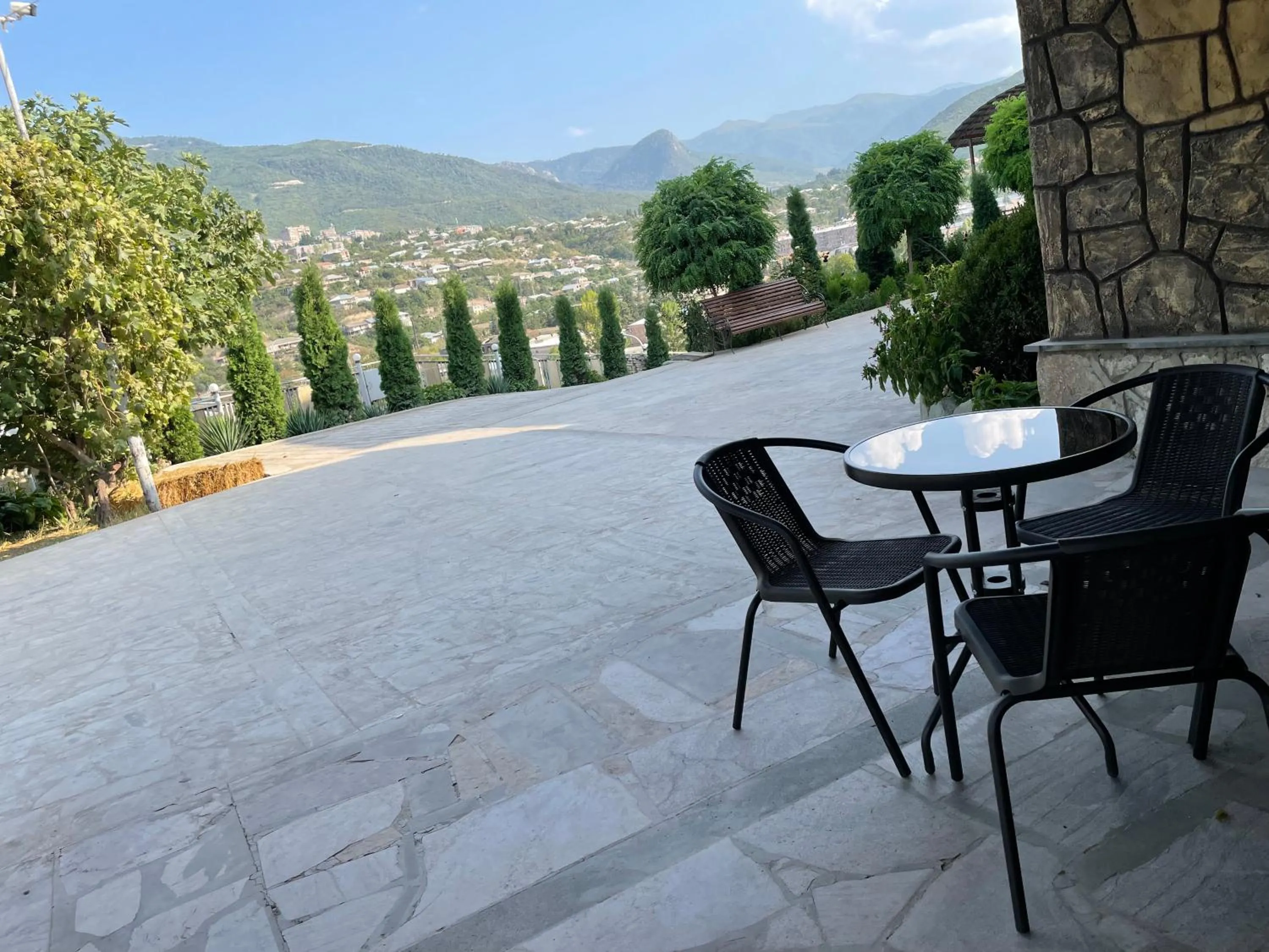 Patio in Kamar Hotel Ijevan