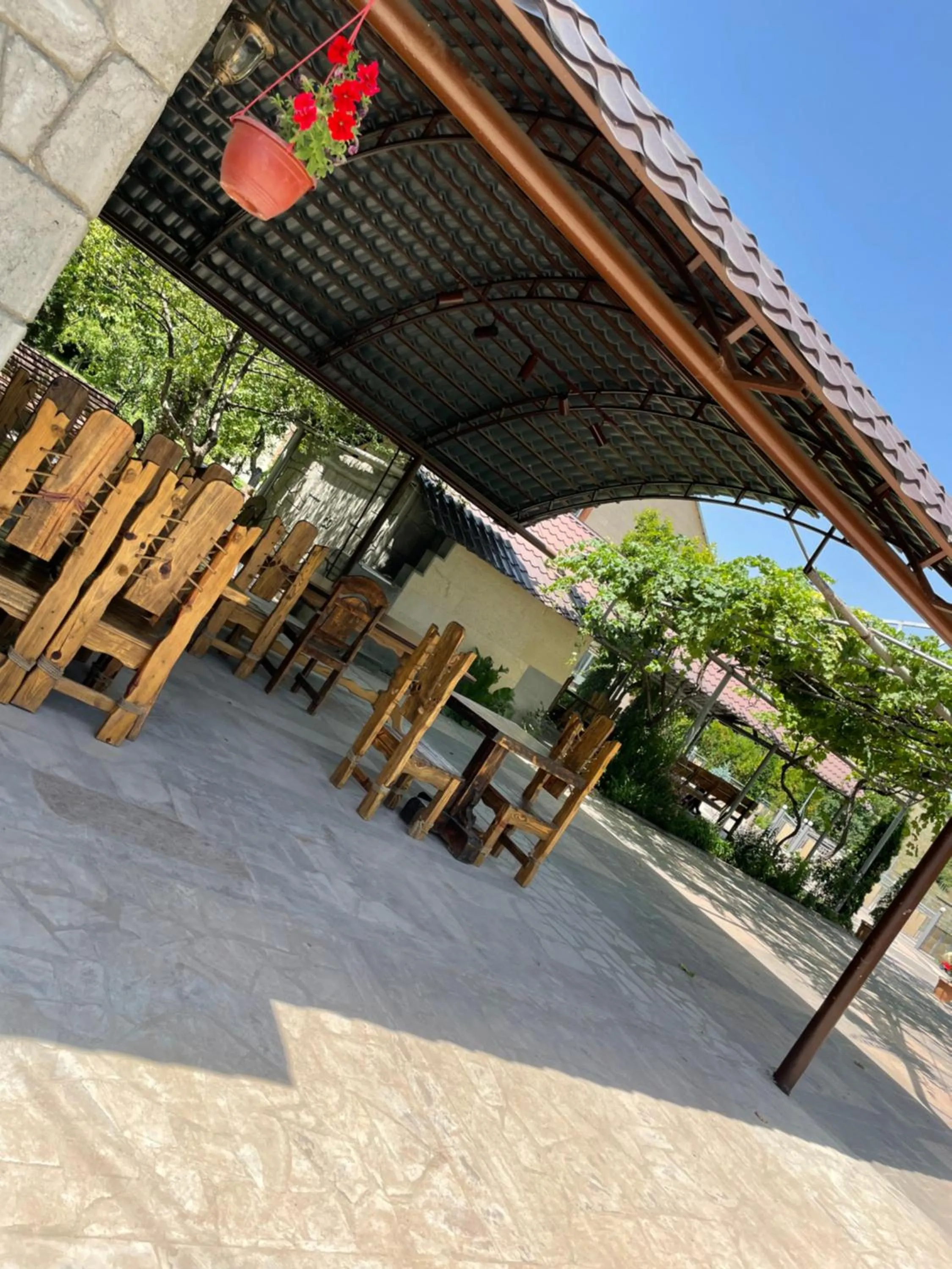 Patio in Kamar Hotel Ijevan
