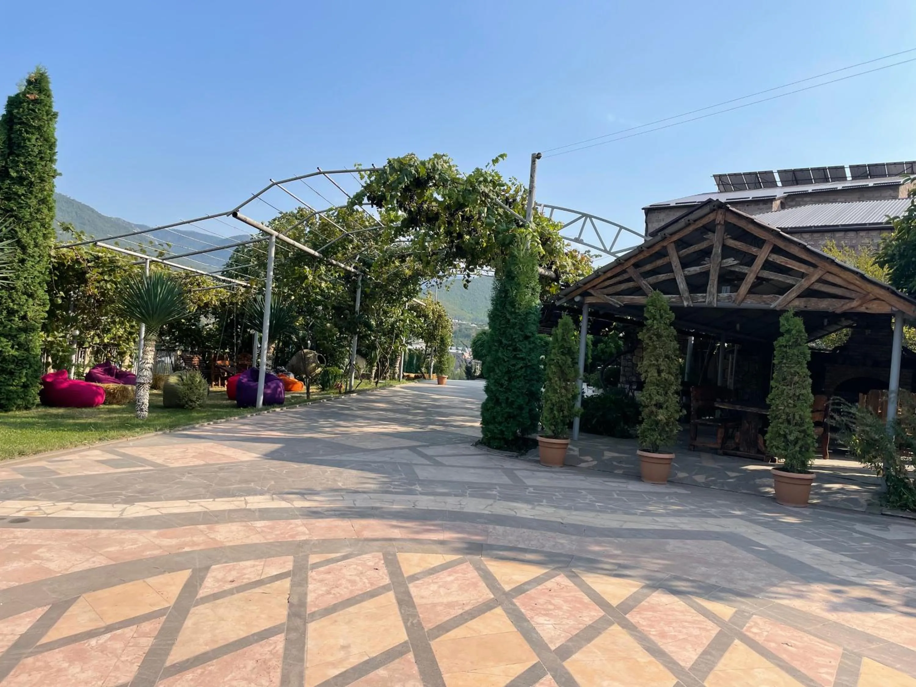 Children play ground in Kamar Hotel Ijevan
