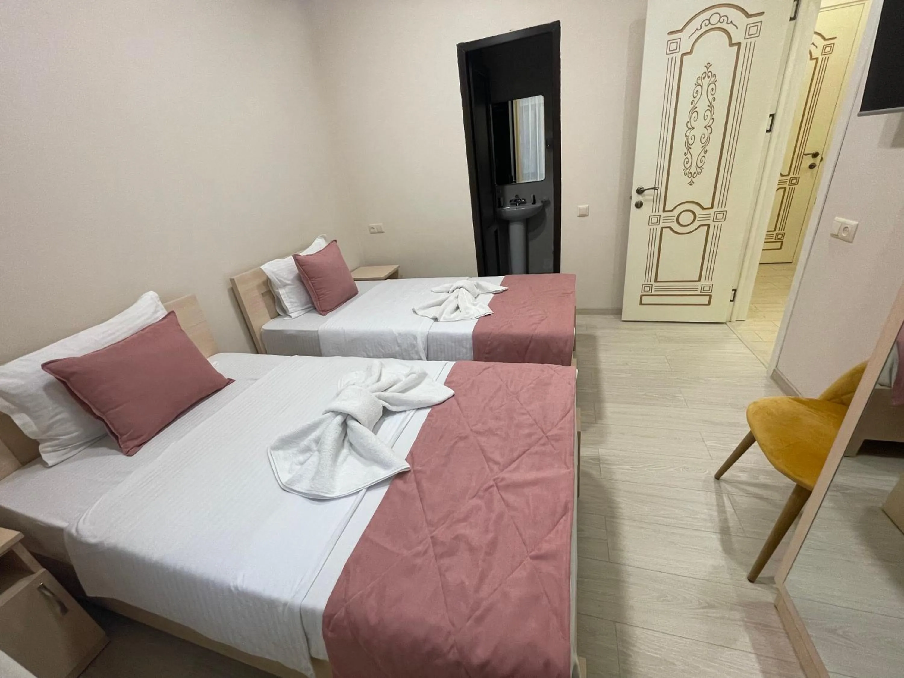 Bed in Kamar Hotel Ijevan