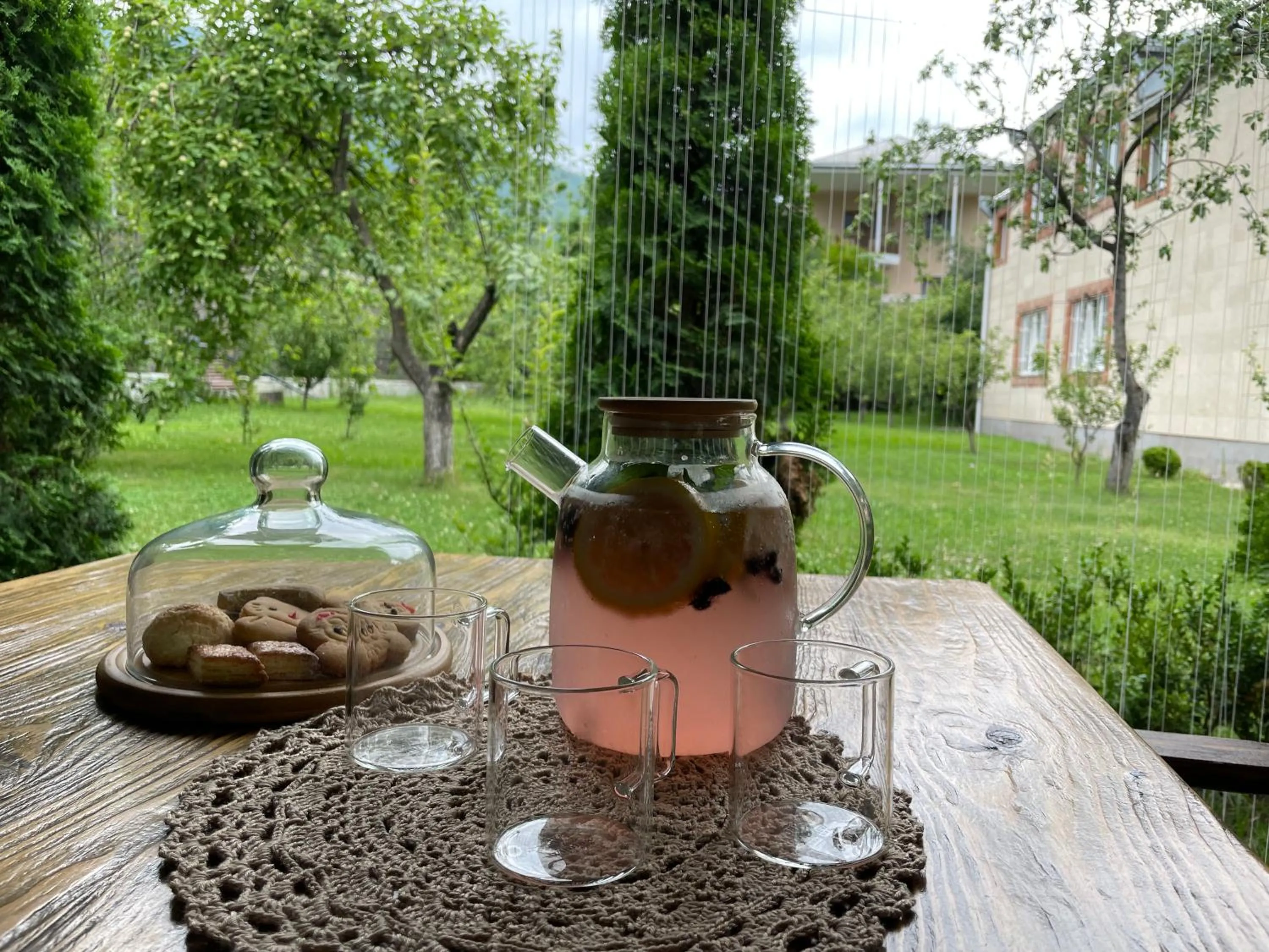 Patio in Kamar Hotel Ijevan