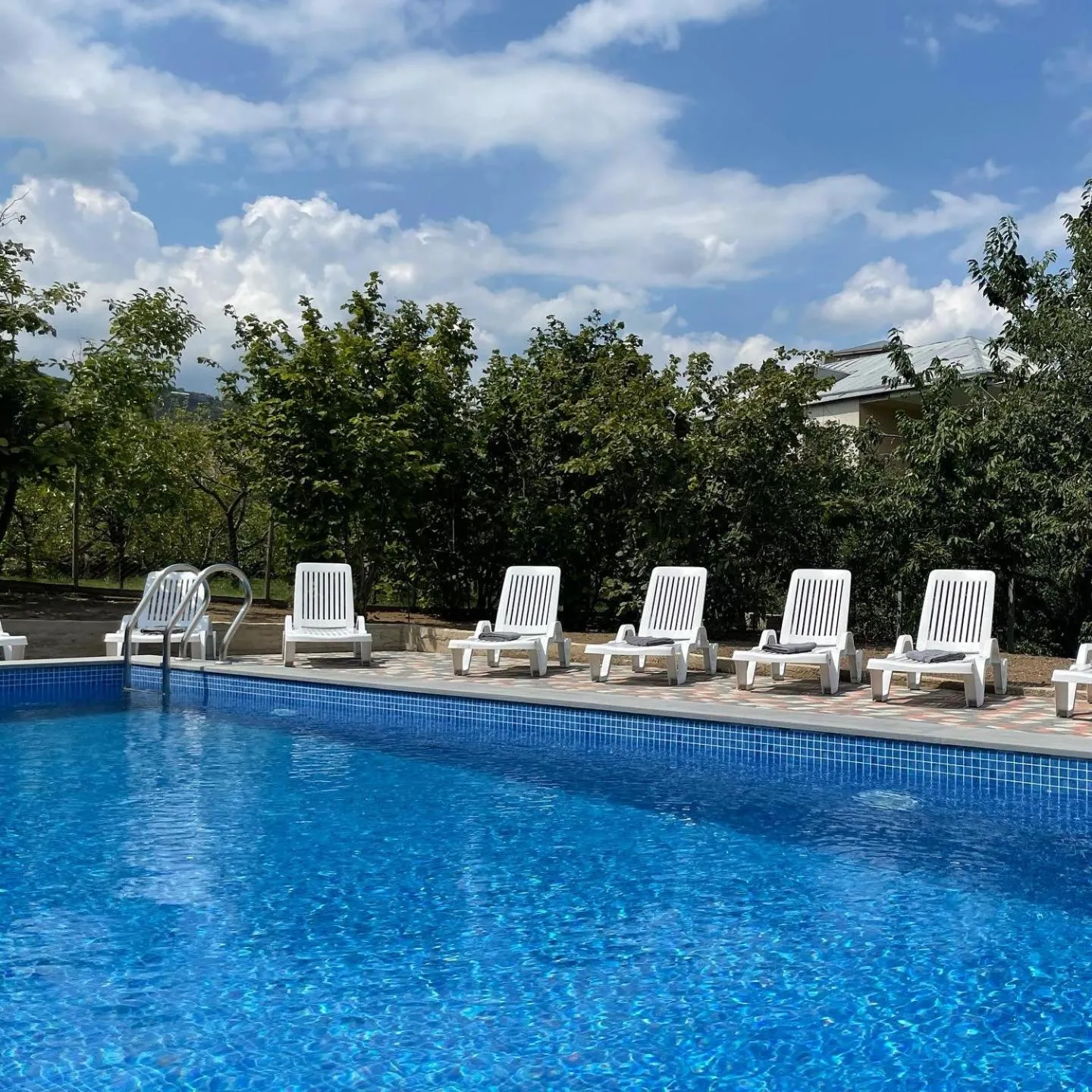 Swimming pool in Kamar Hotel Ijevan